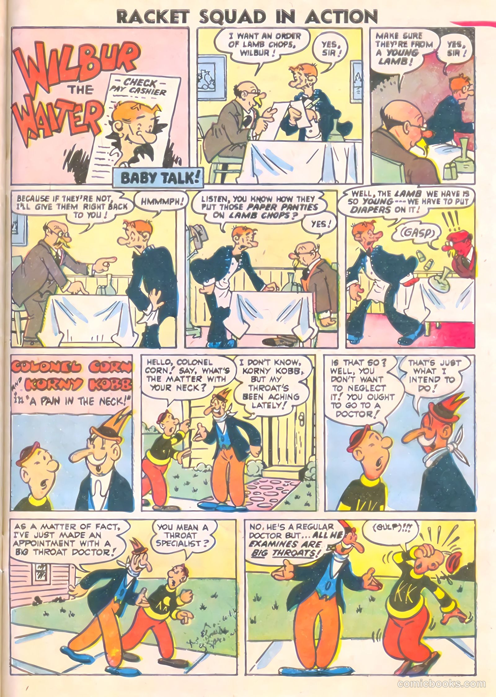 Racket Squad in Action #23 — page 33 of 36