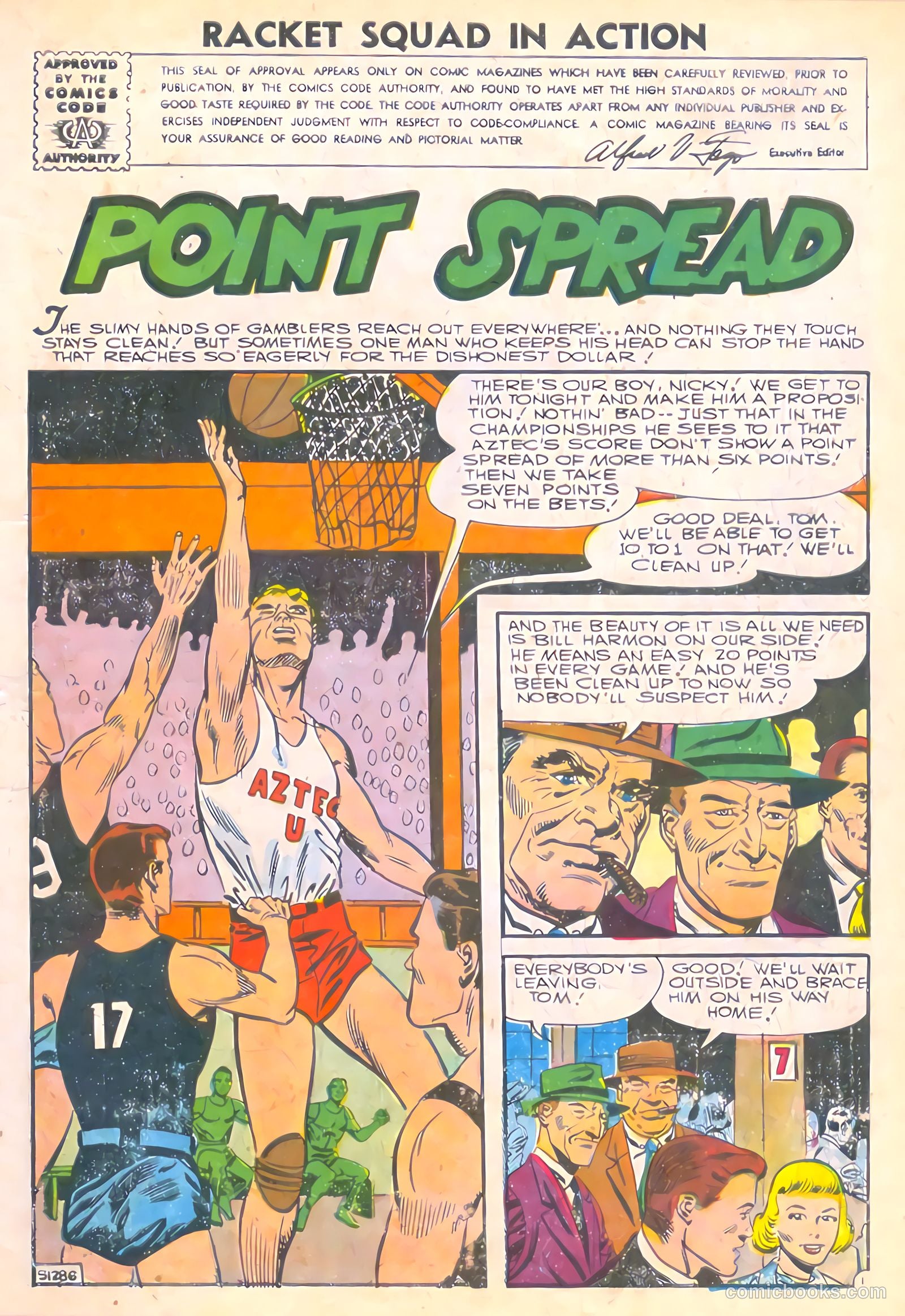 Racket Squad in Action #24 — page 3 of 36