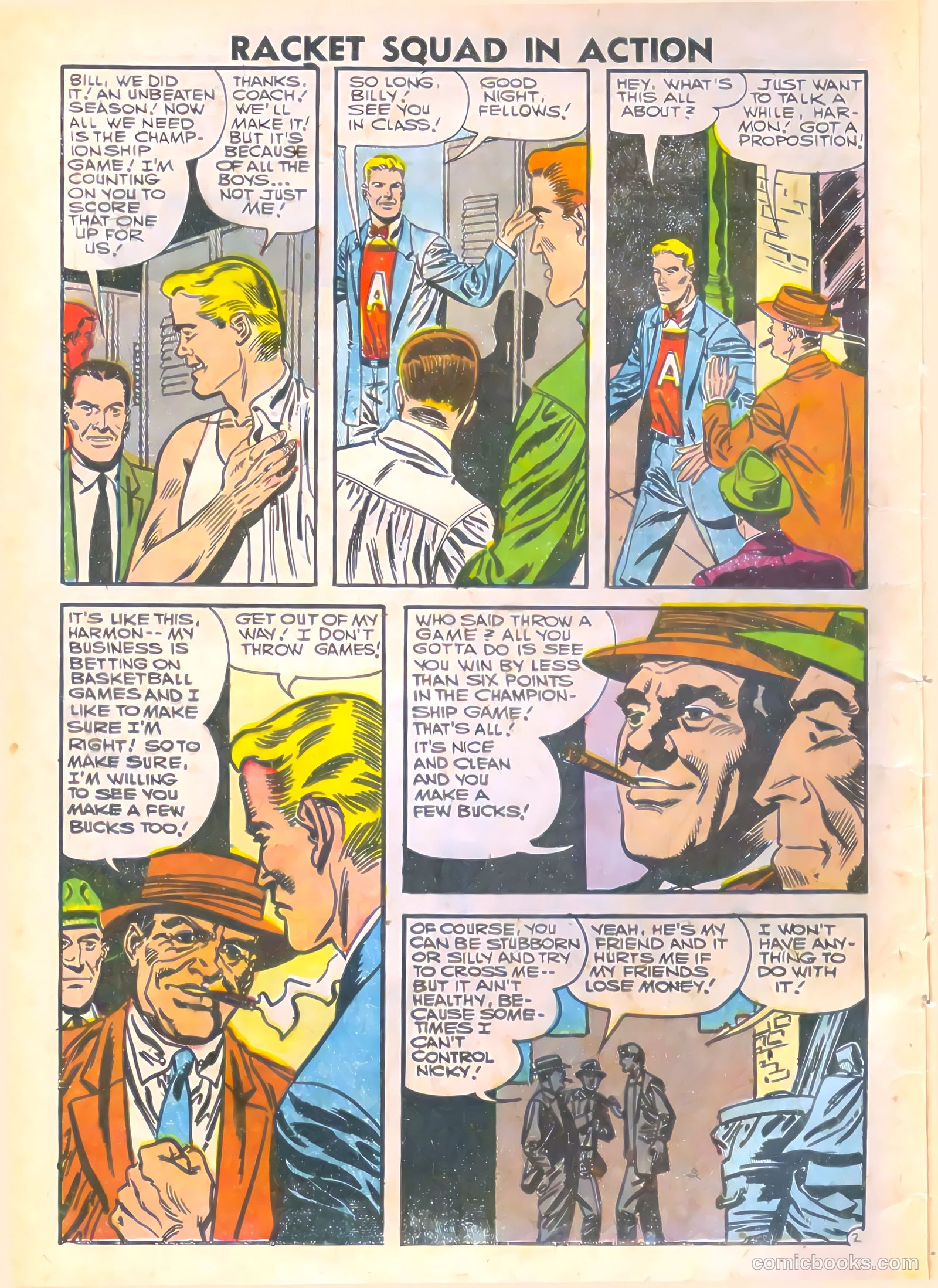 Racket Squad in Action #24 — page 4 of 36
