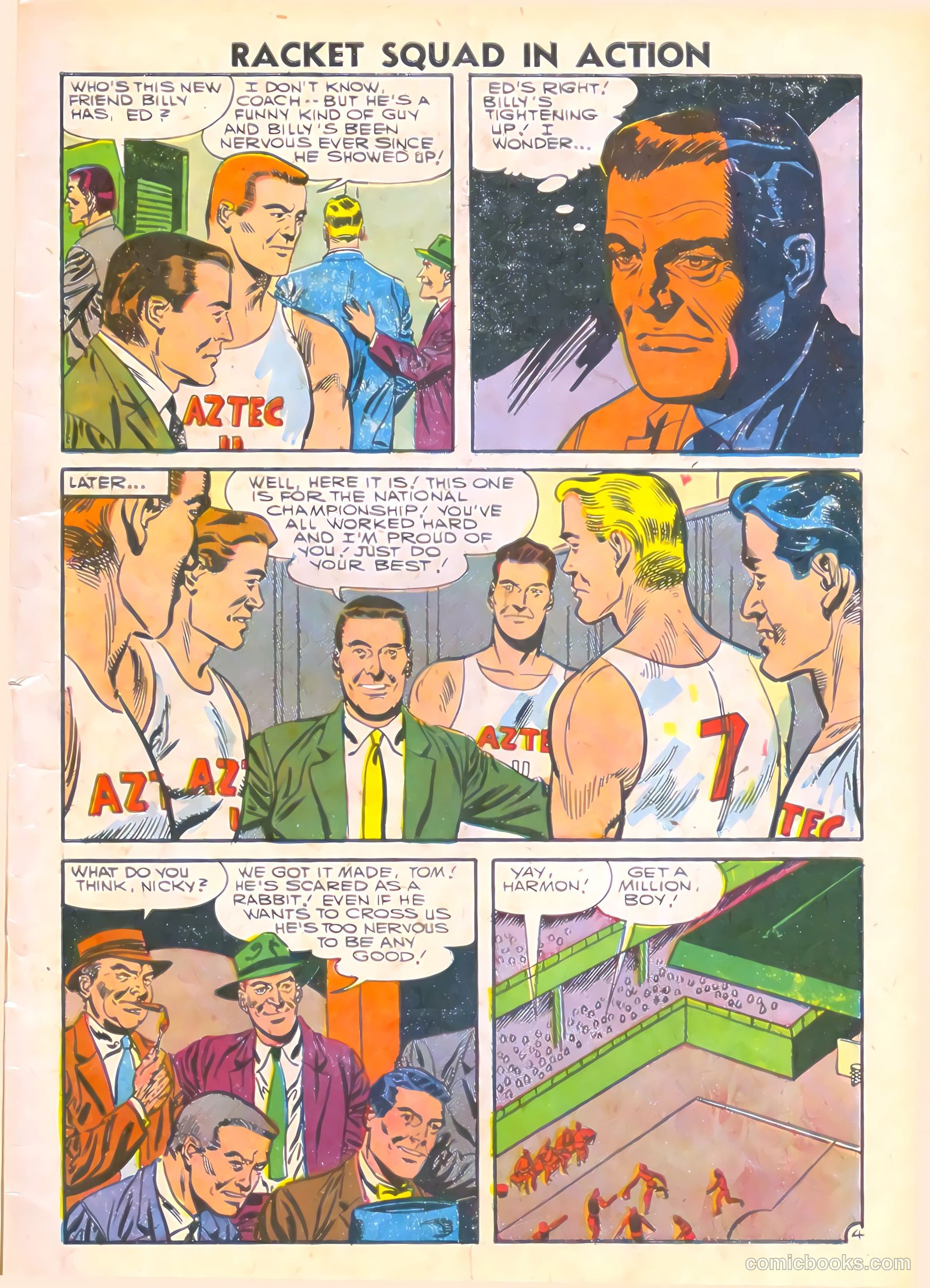 Racket Squad in Action #24 — page 7 of 36