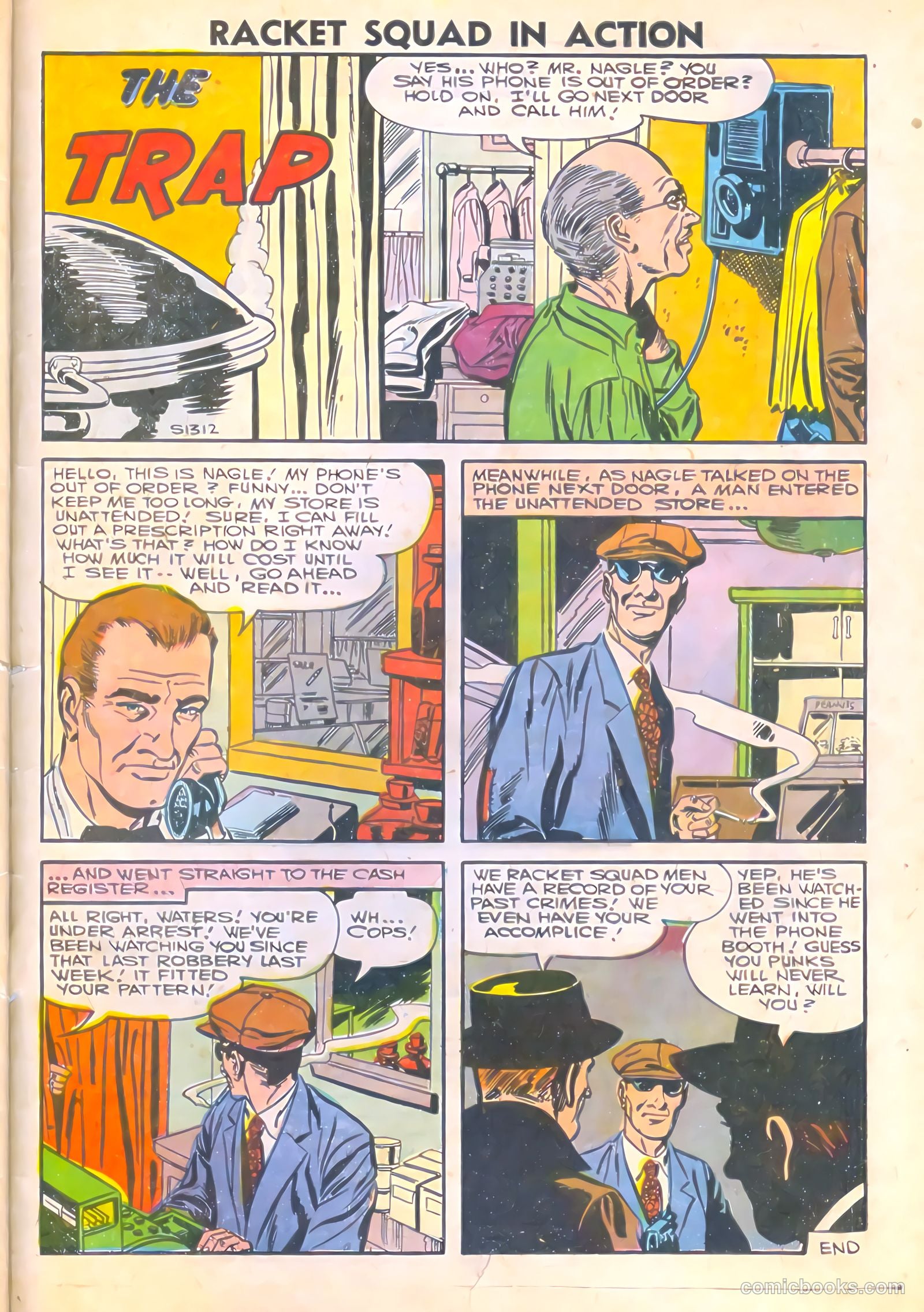 Racket Squad in Action #24 — page 33 of 36