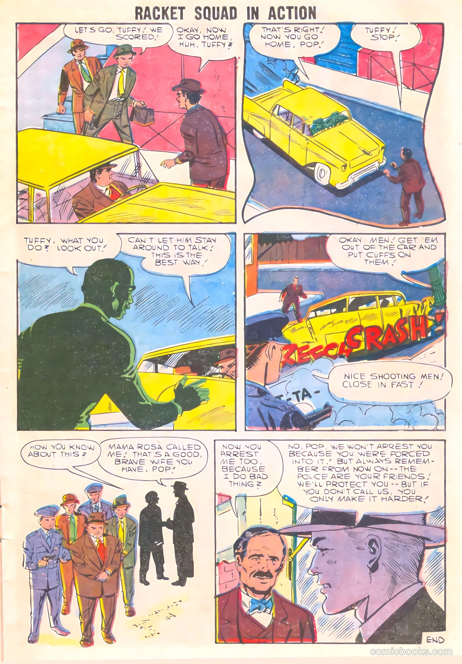 Racket Squad in Action #25 — page 7 of 36