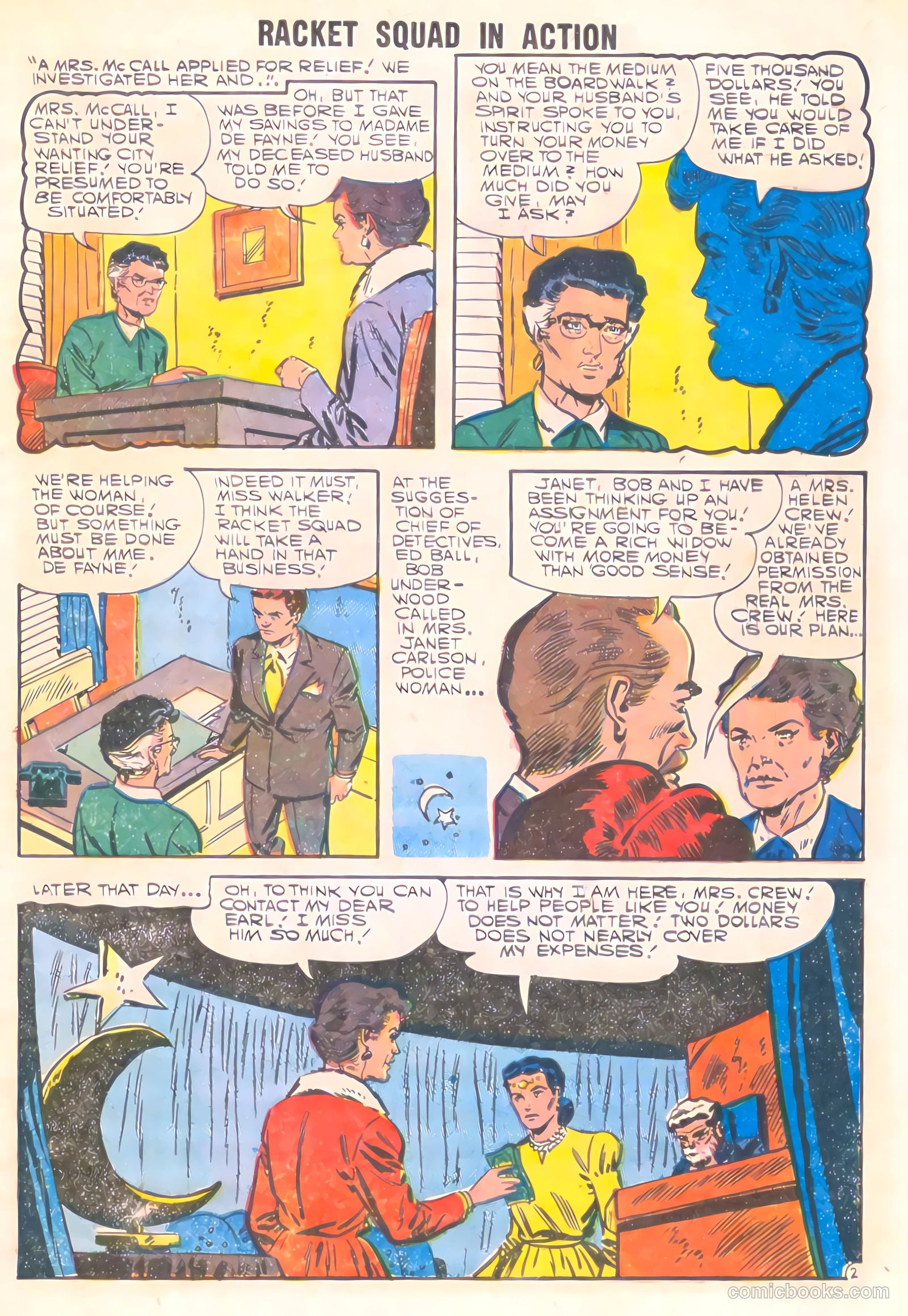Racket Squad in Action #25 — page 9 of 36