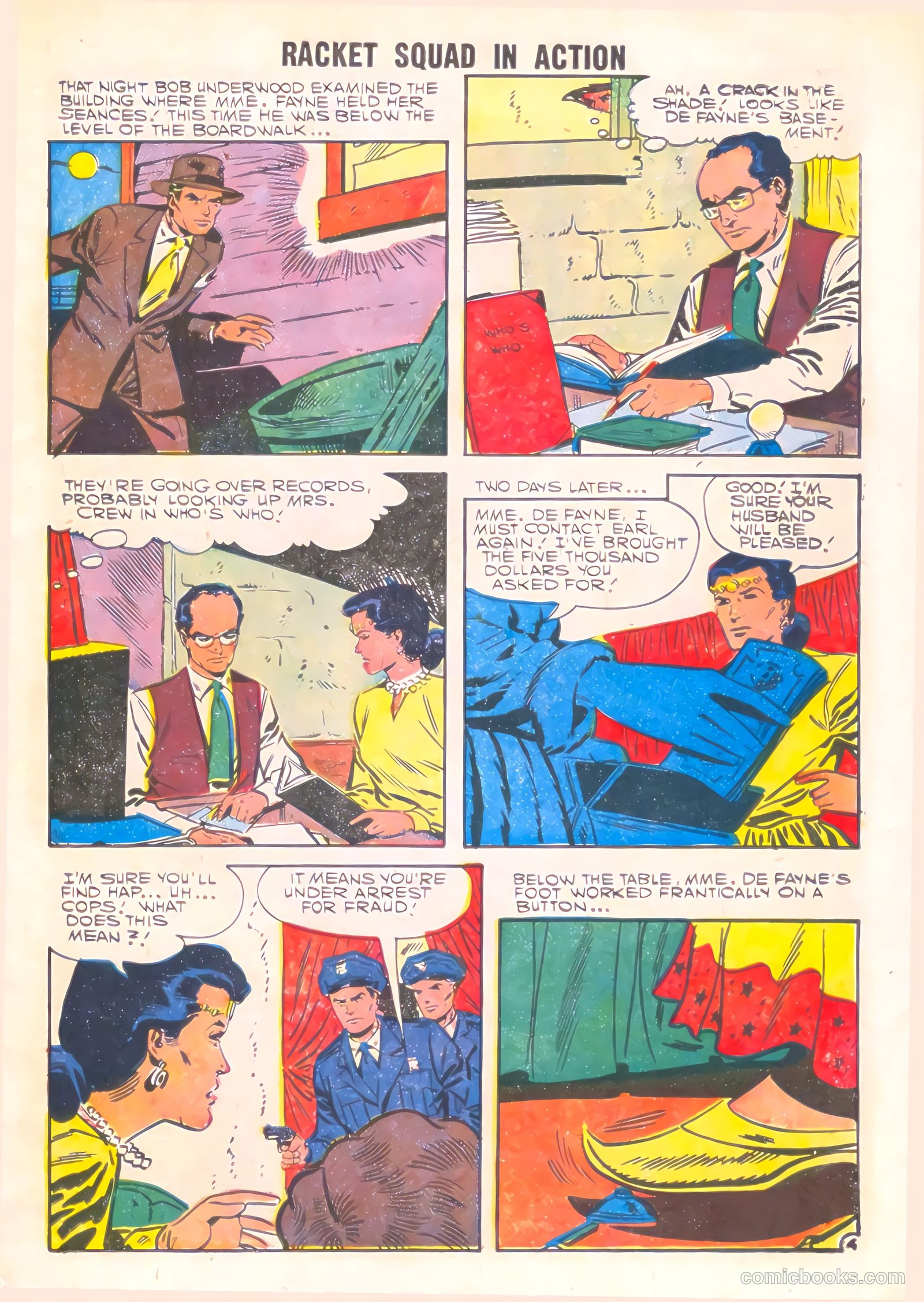 Racket Squad in Action #25 — page 11 of 36