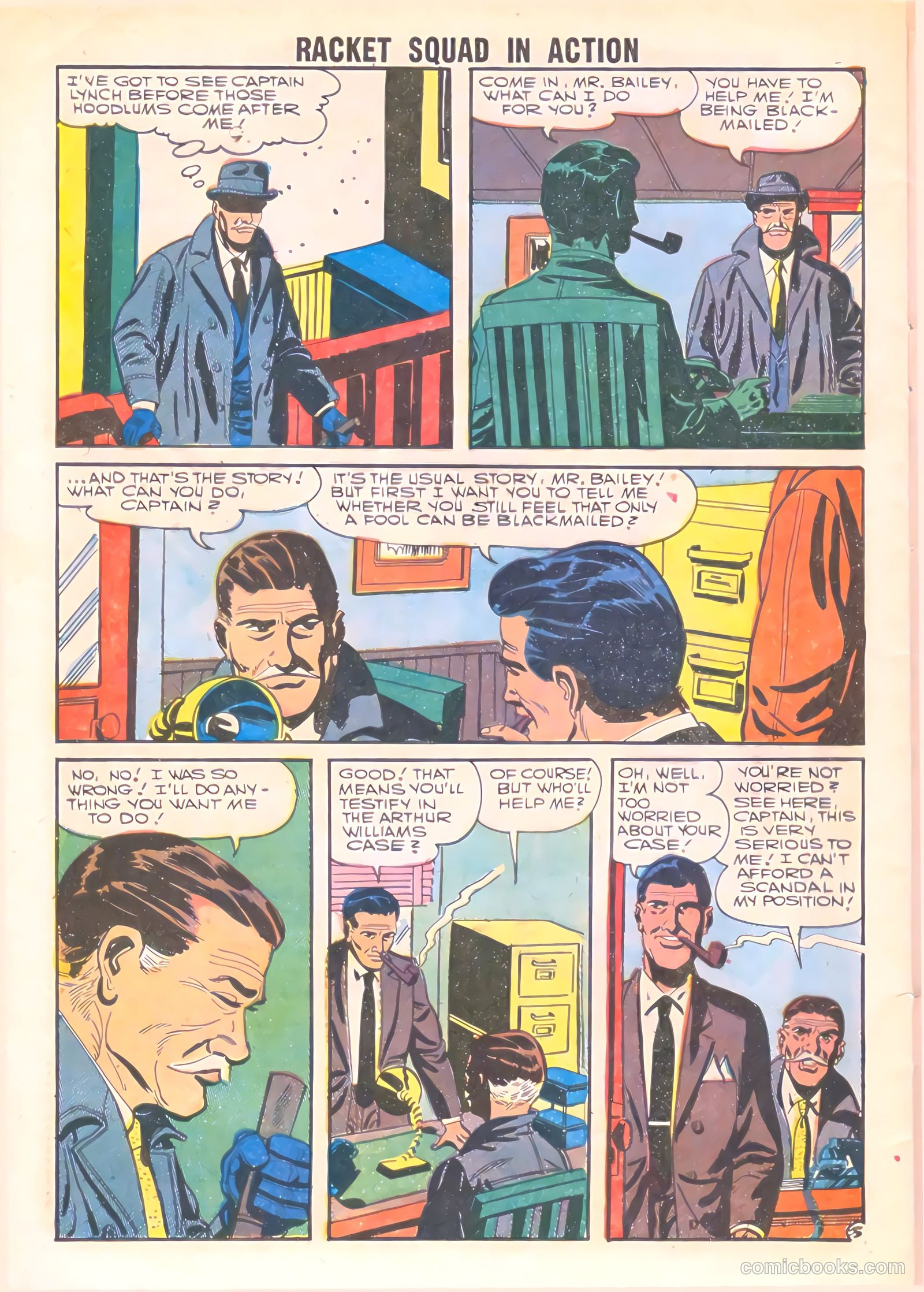 Racket Squad in Action #25 — page 32 of 36