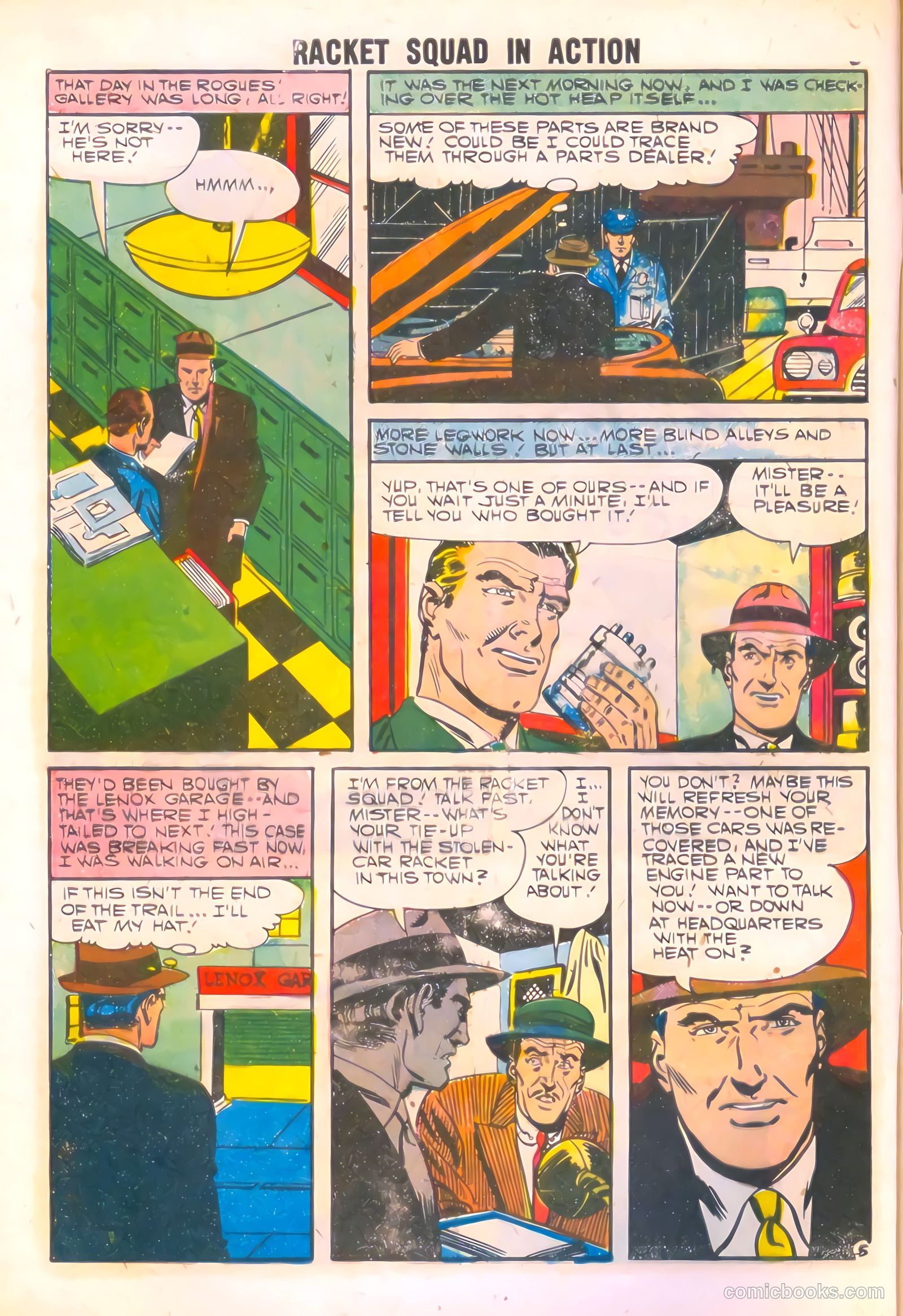 Racket Squad in Action #26 — page 8 of 36