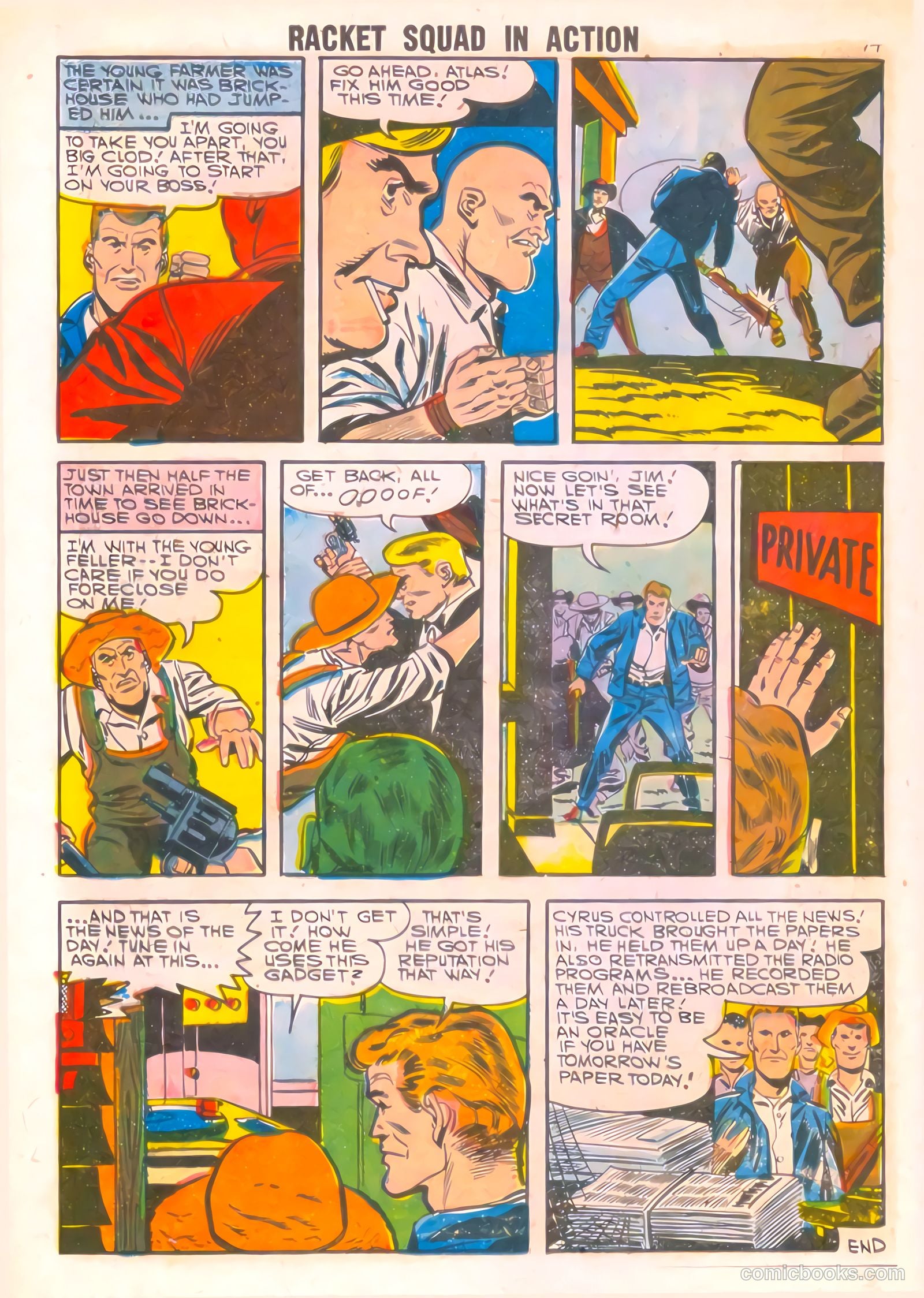 Racket Squad in Action #26 — page 16 of 36