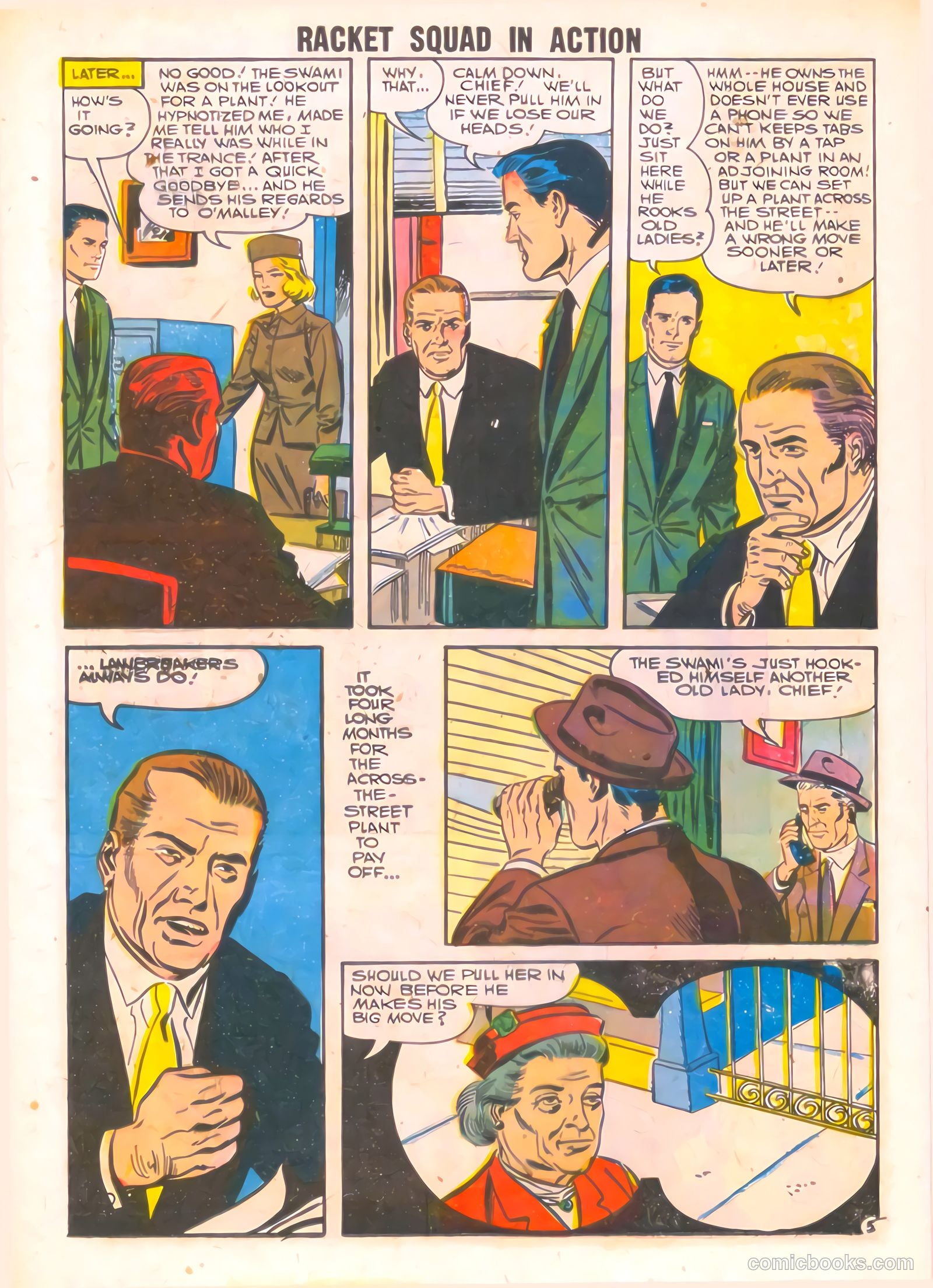 Racket Squad in Action #26 — page 24 of 36