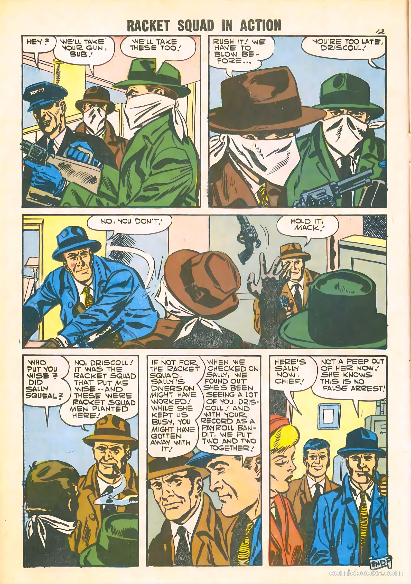 Racket Squad in Action #27 — page 14 of 36