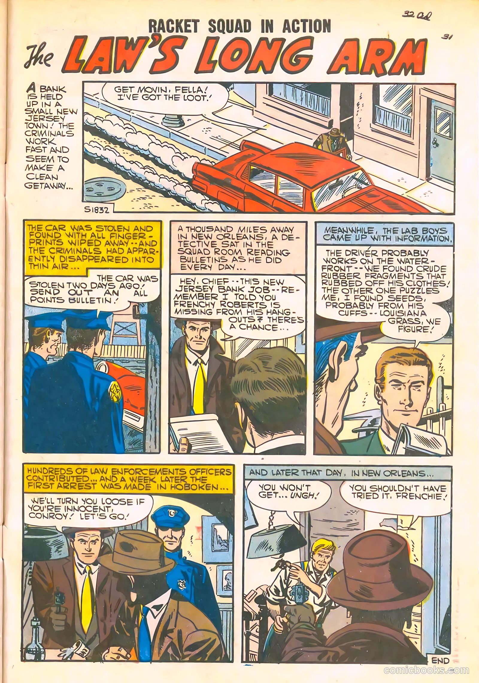 Racket Squad in Action #27 — page 33 of 36