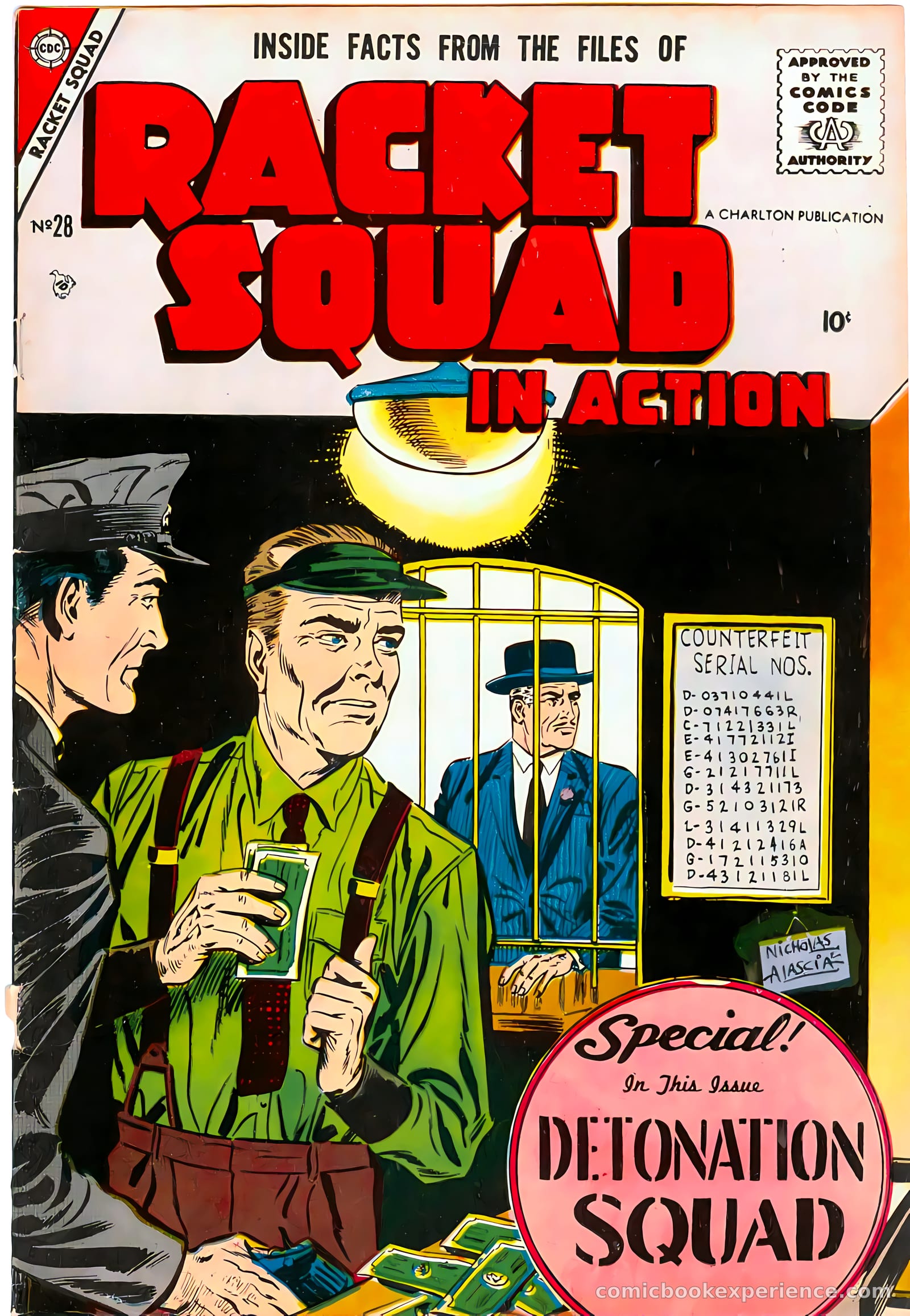 Racket Squad in Action #28 — page 1 of 36