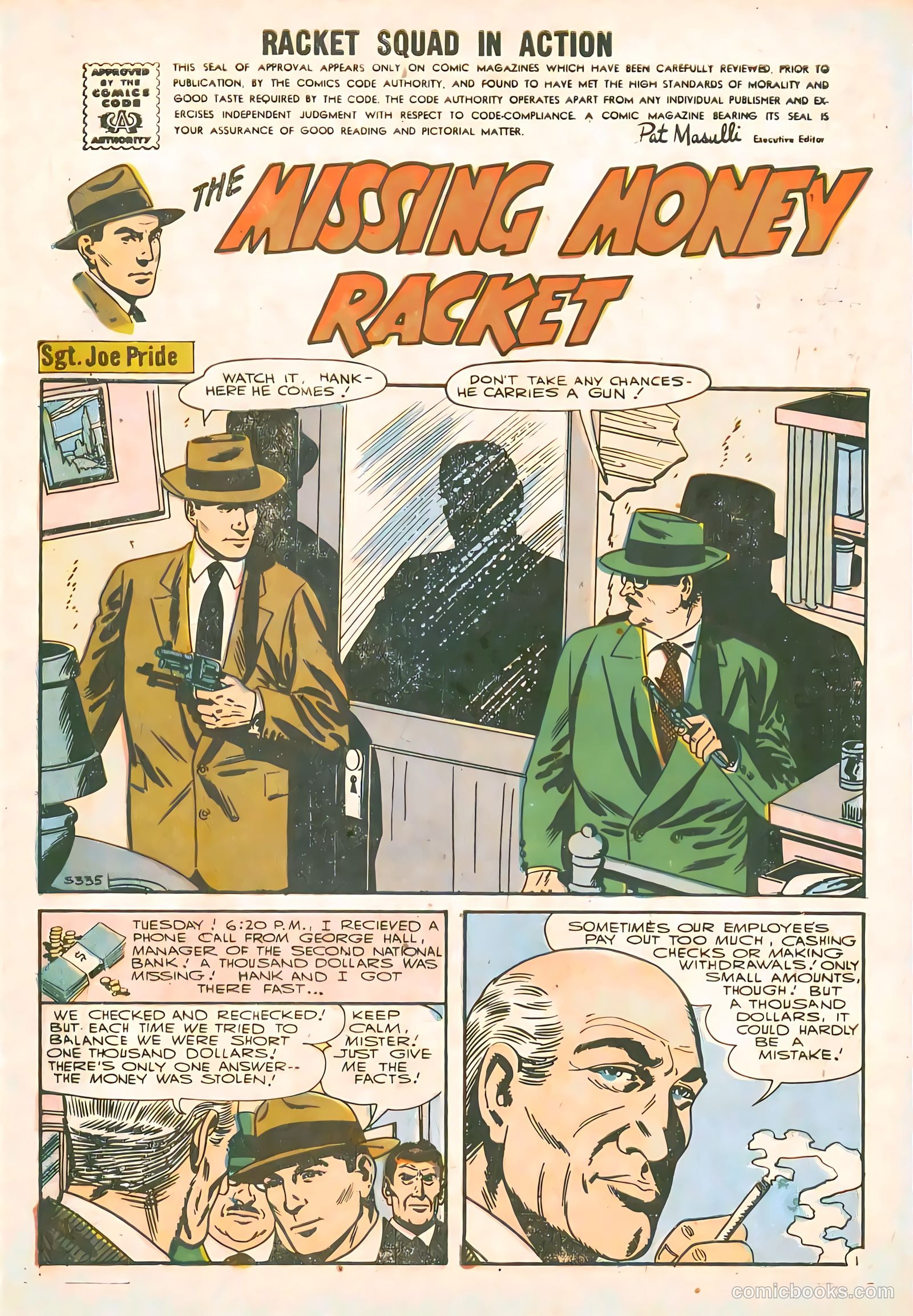 Racket Squad in Action #28 — page 3 of 36