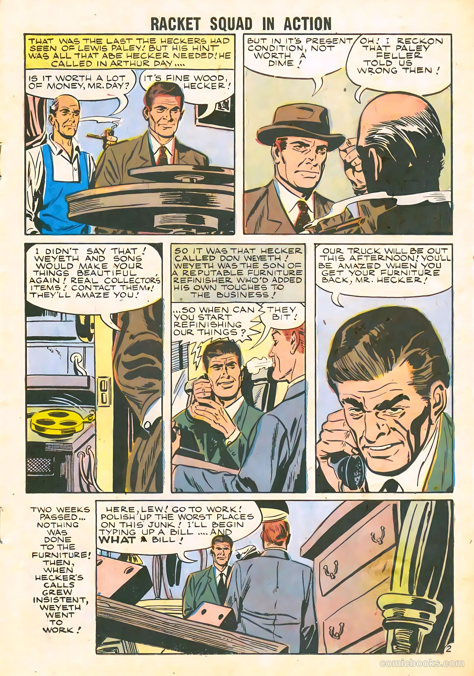 Racket Squad in Action #28 — page 11 of 36