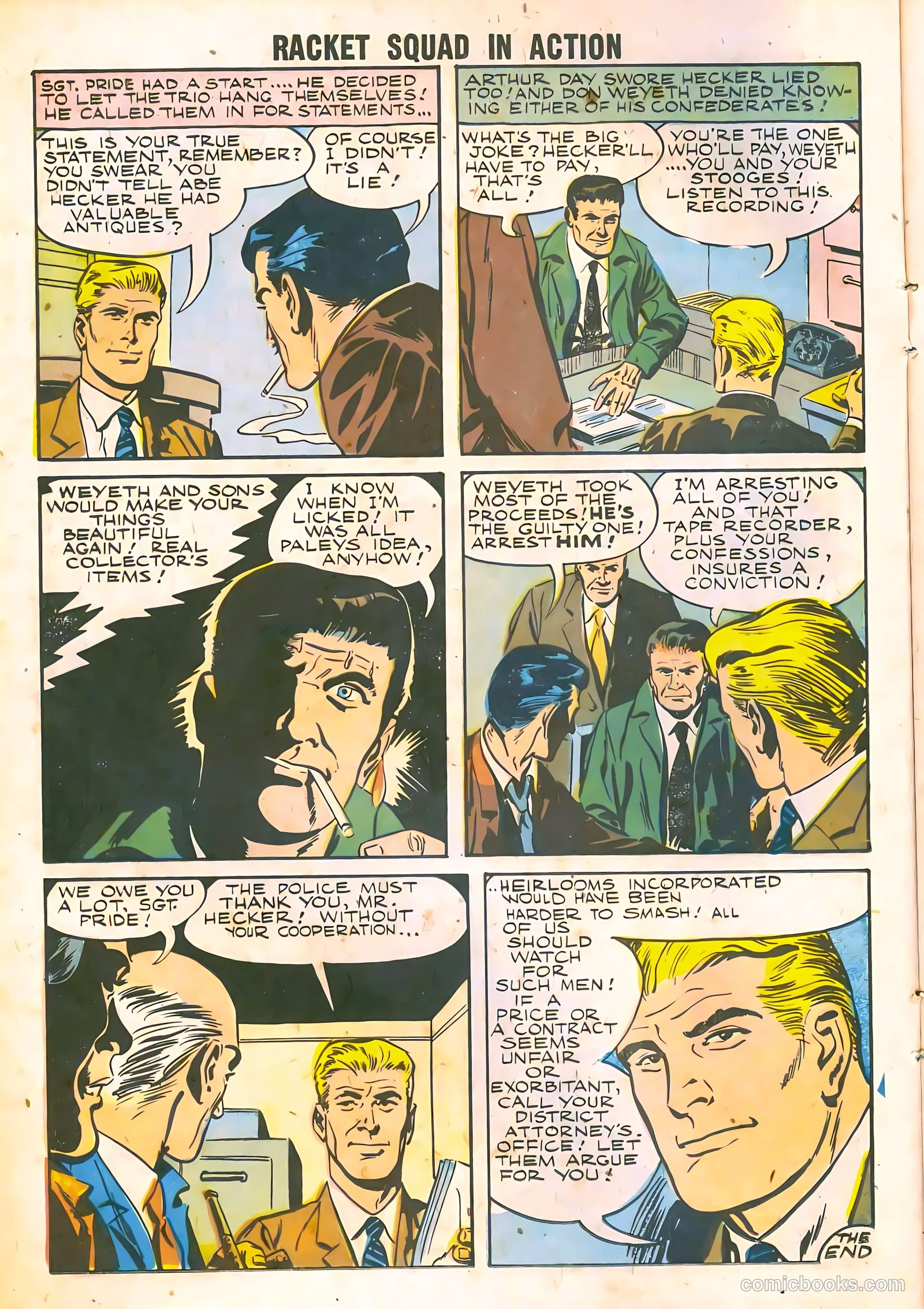 Racket Squad in Action #28 — page 14 of 36