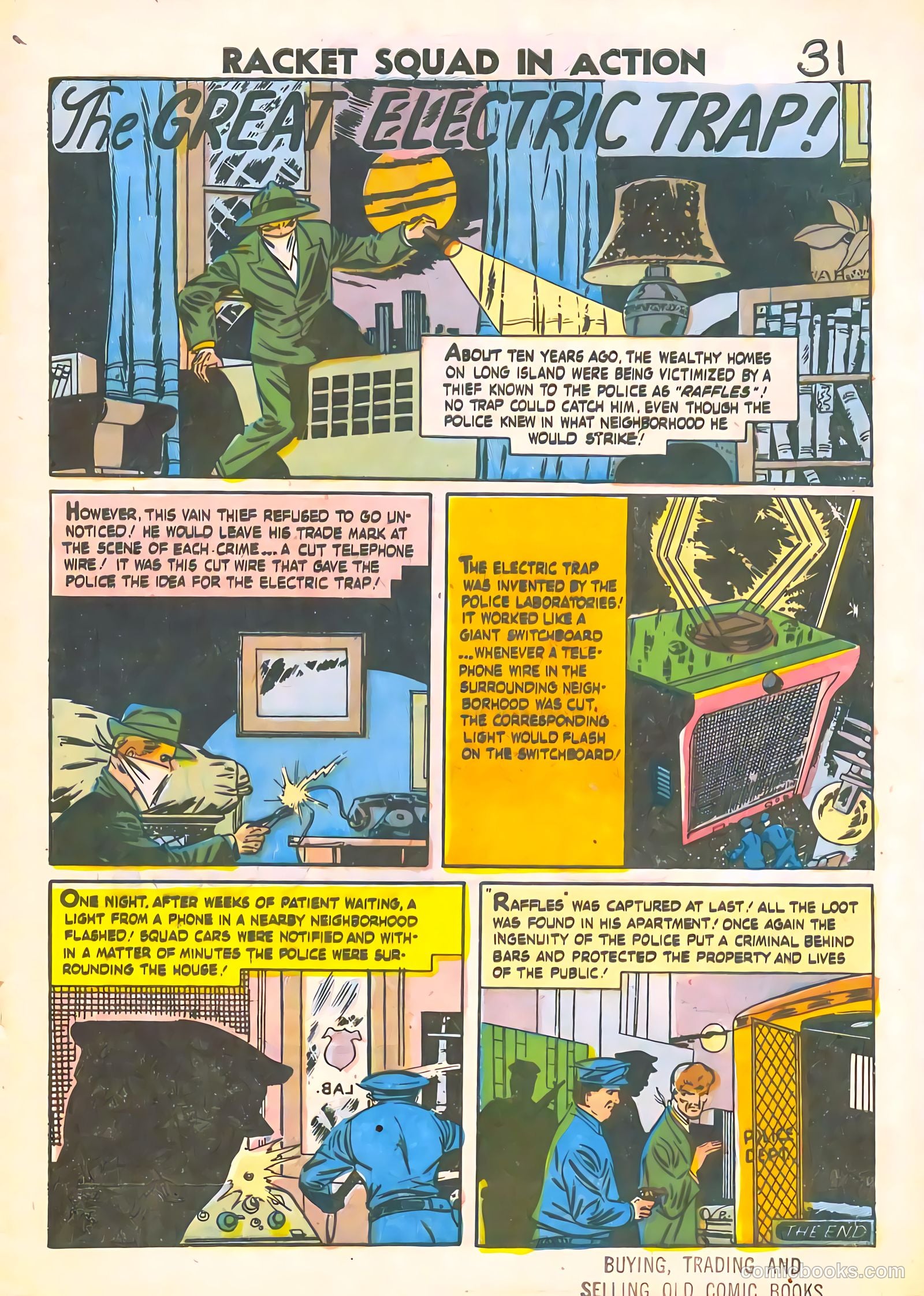 Racket Squad in Action #28 — page 33 of 36