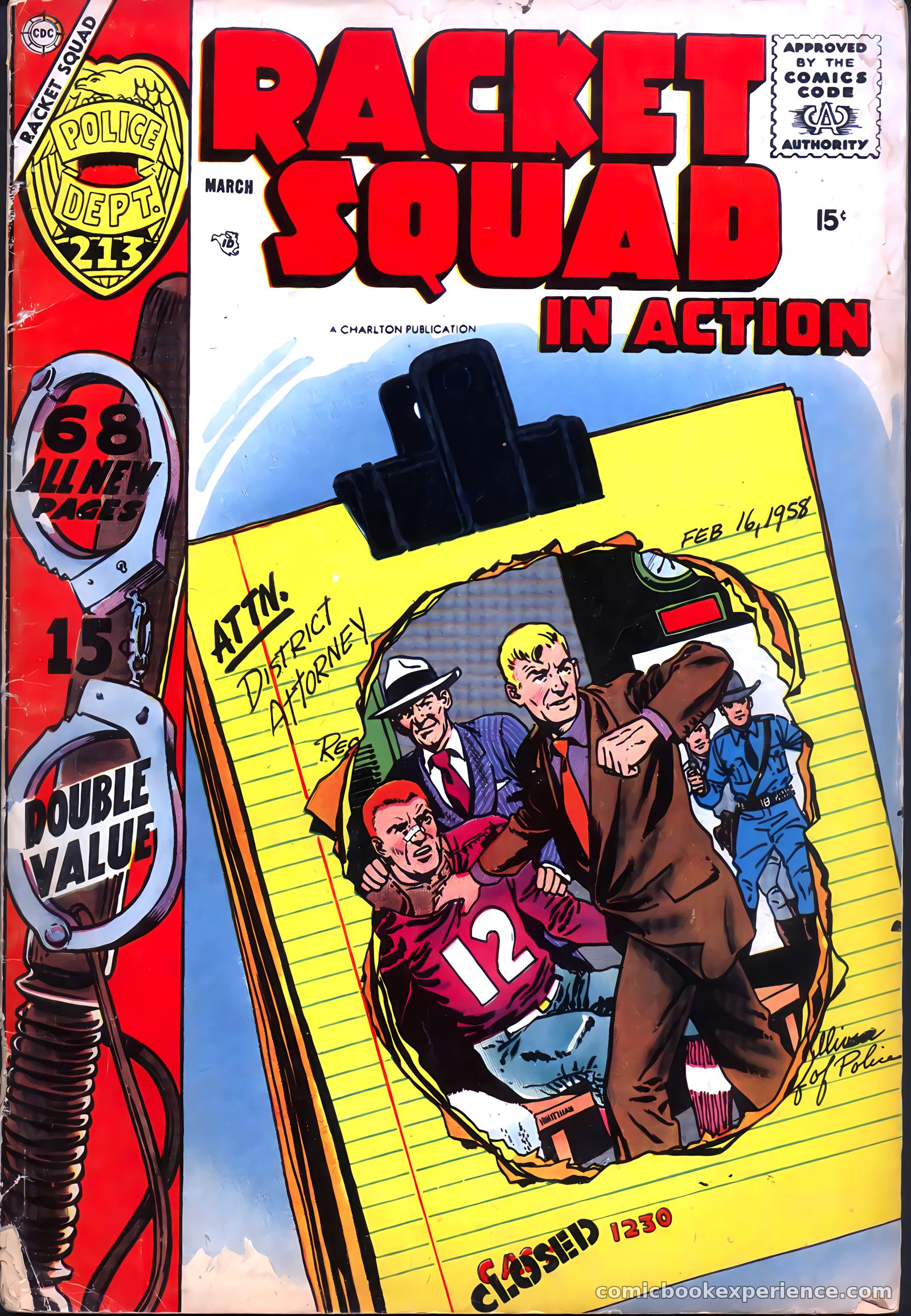 Racket Squad in Action #29 — page 1 of 68