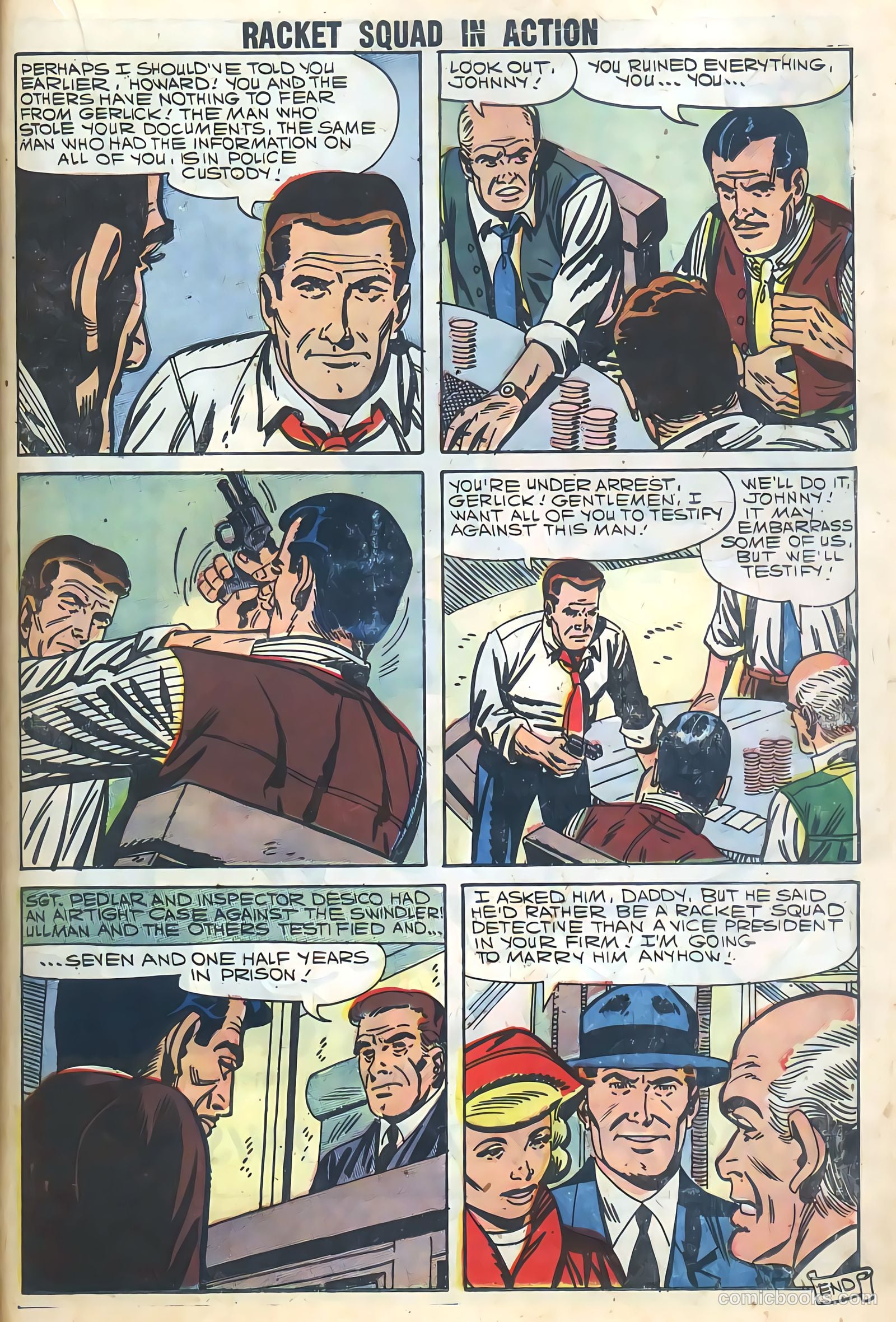 Racket Squad in Action #29 — page 35 of 68
