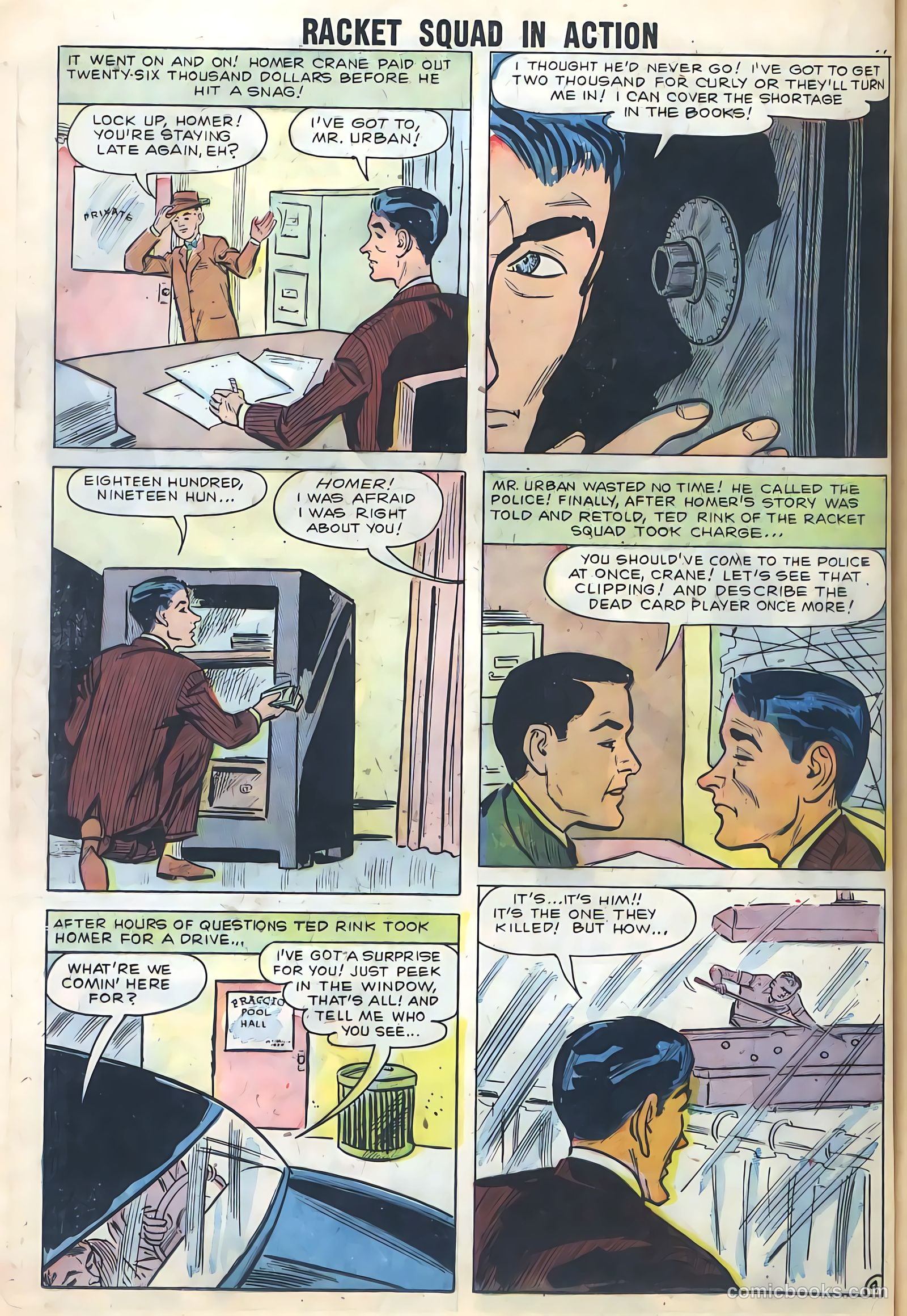Racket Squad in Action #29 — page 46 of 68
