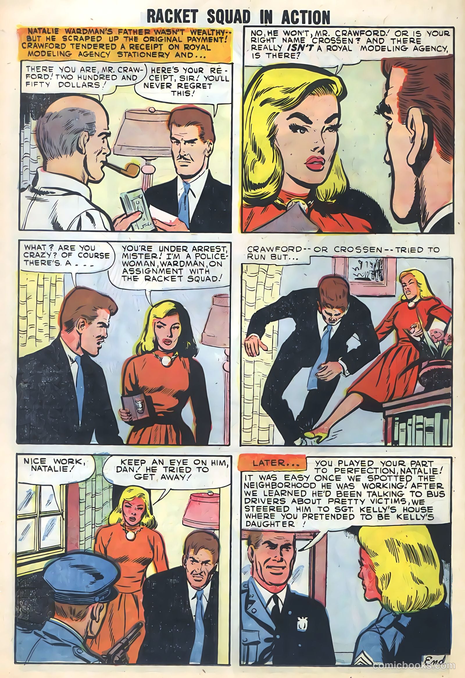 Racket Squad in Action #29 — page 50 of 68