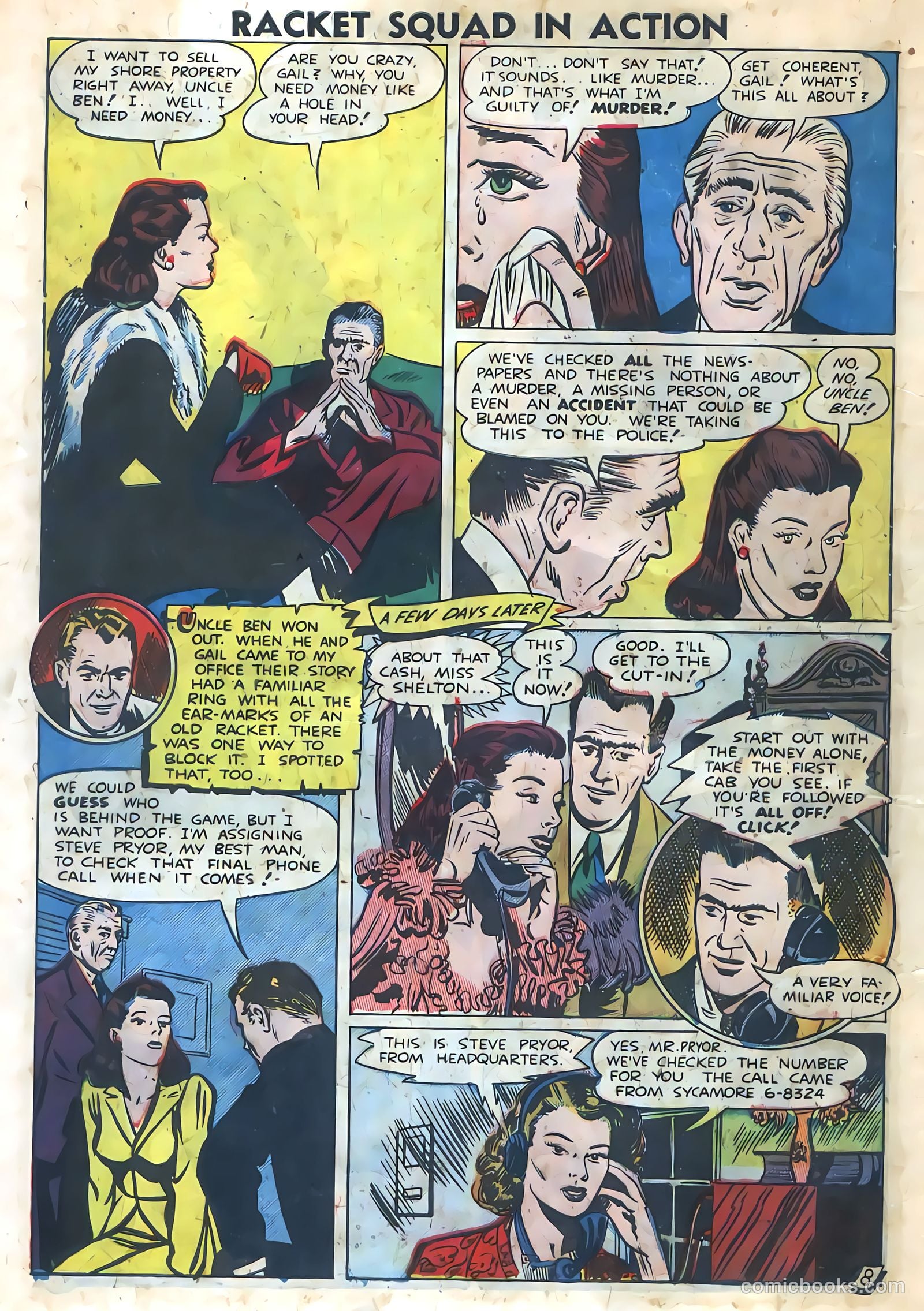 Racket Squad in Action #3 — page 10 of 36