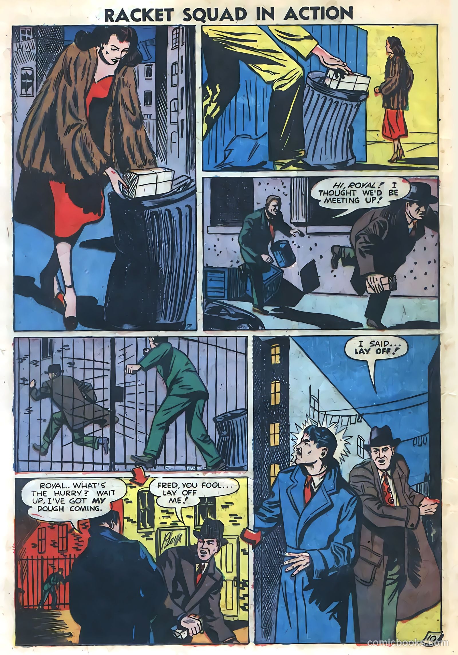 Racket Squad in Action #3 — page 12 of 36