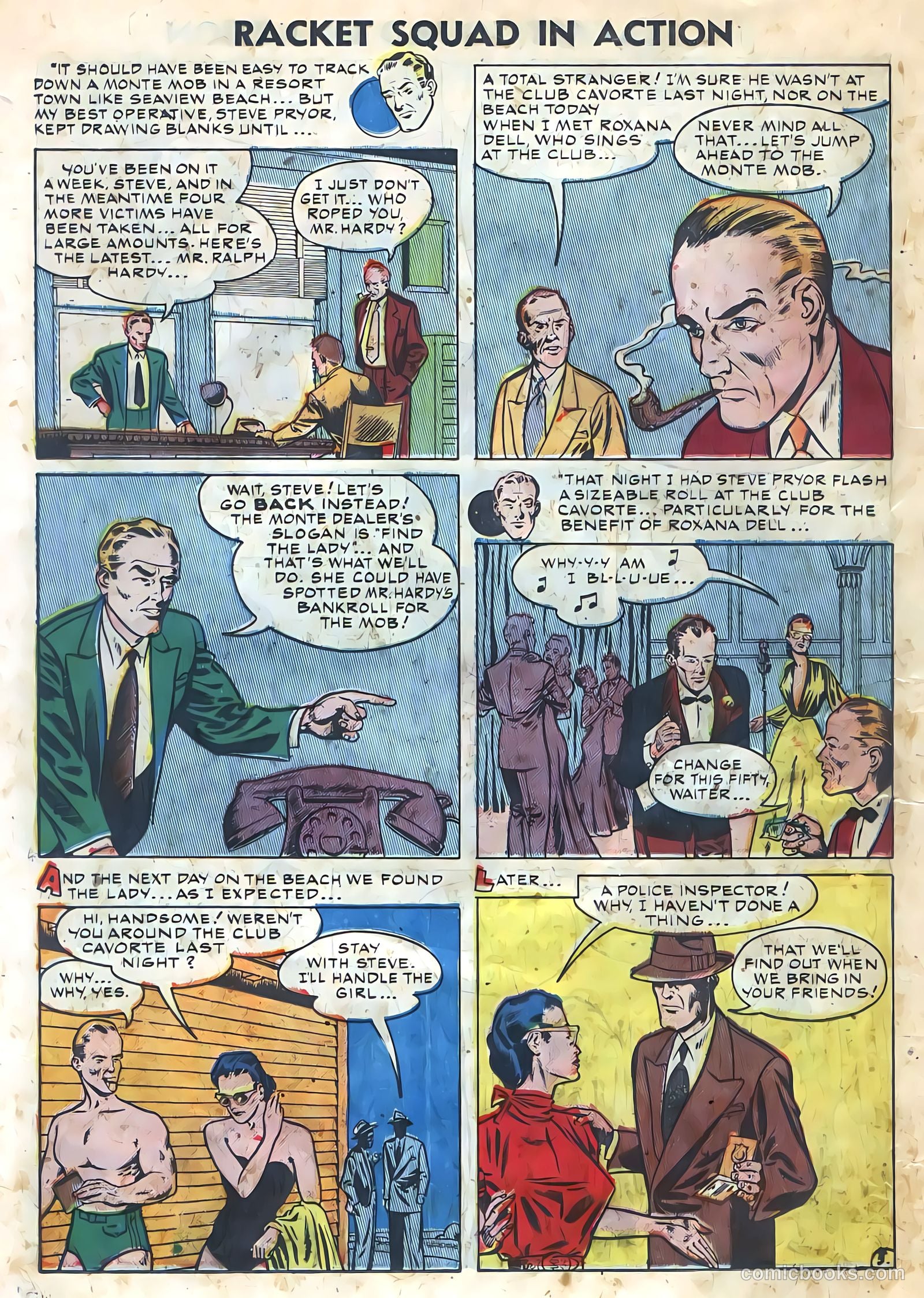 Racket Squad in Action #3 — page 18 of 36