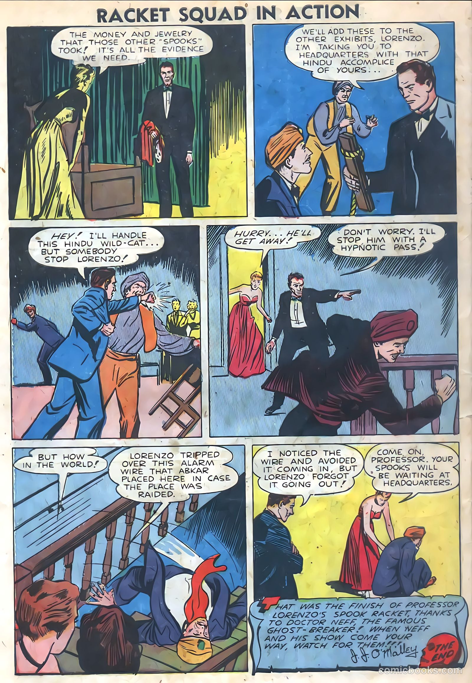 Racket Squad in Action #3 — page 34 of 36