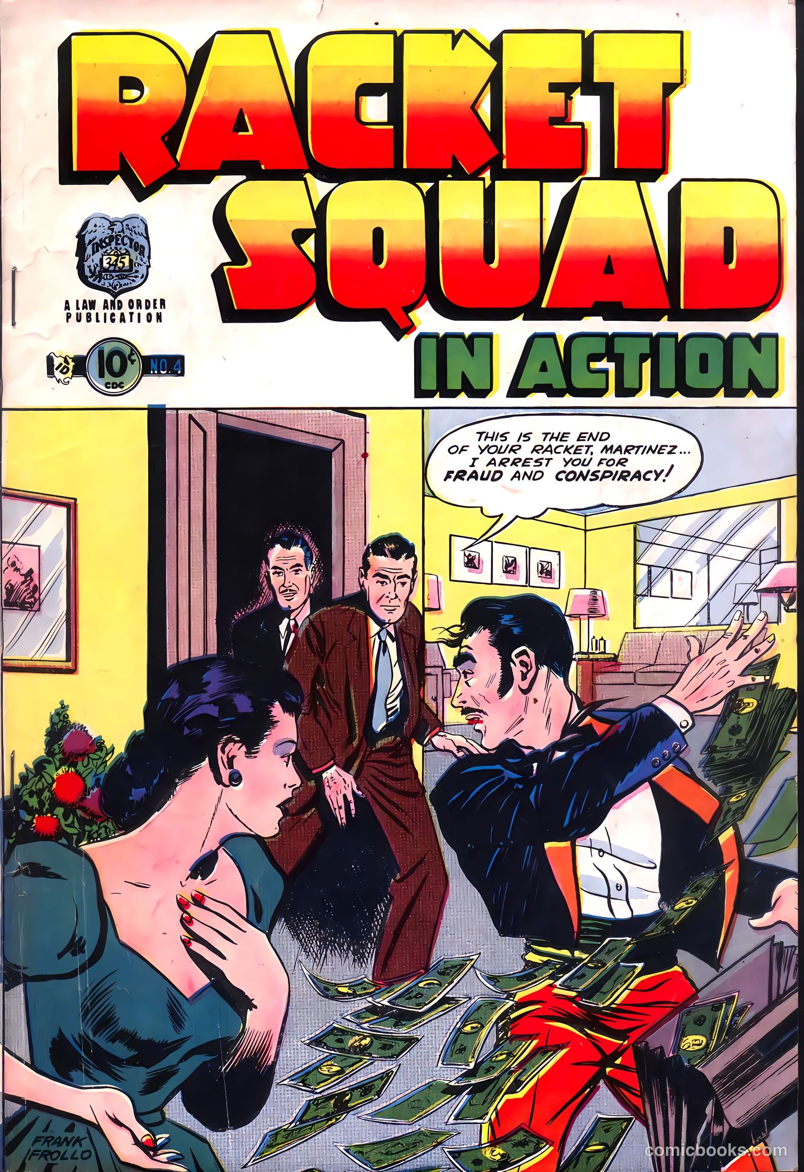 Racket Squad in Action #4 — page 1 of 36