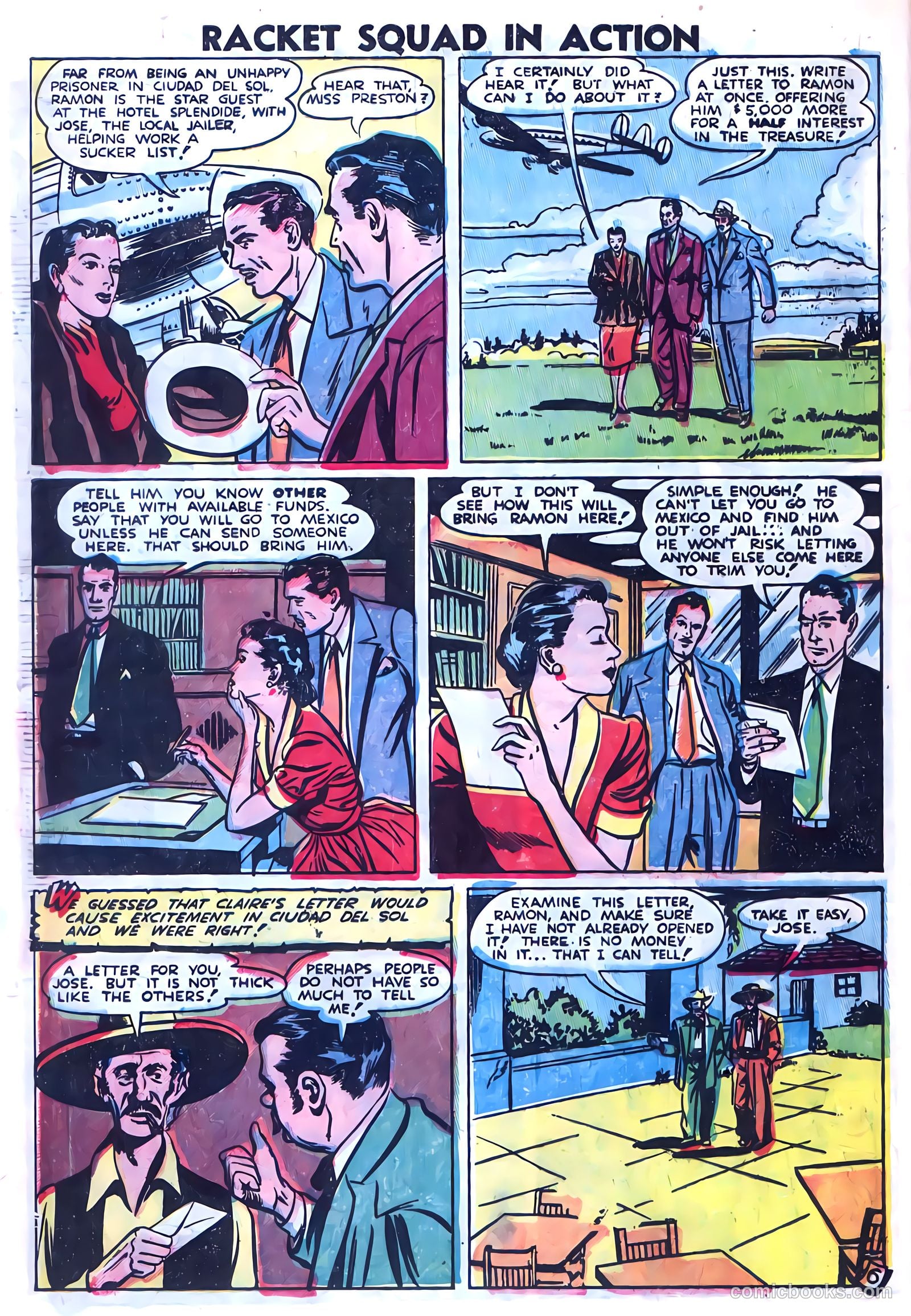 Racket Squad in Action #4 — page 8 of 36