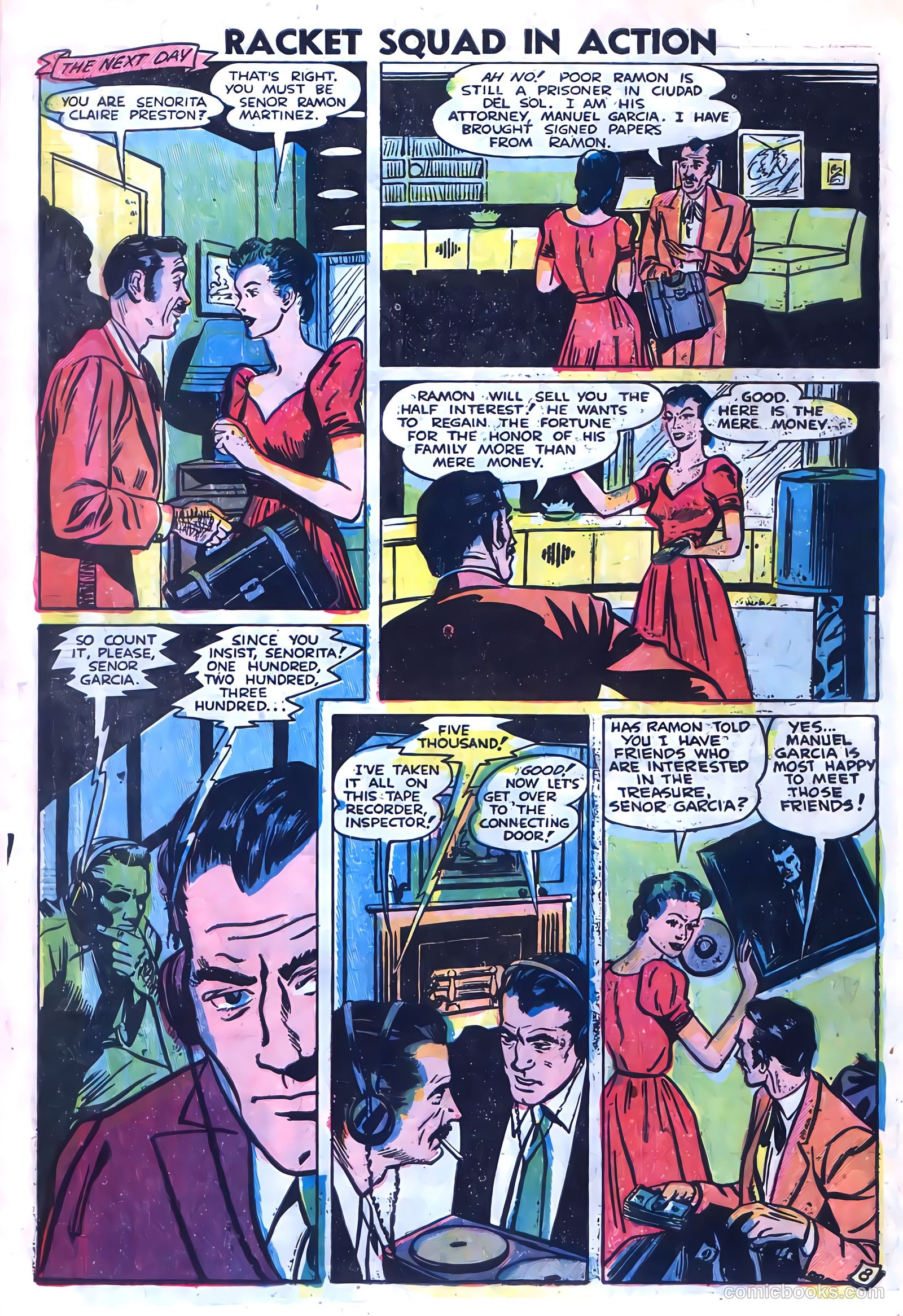 Racket Squad in Action #4 — page 10 of 36