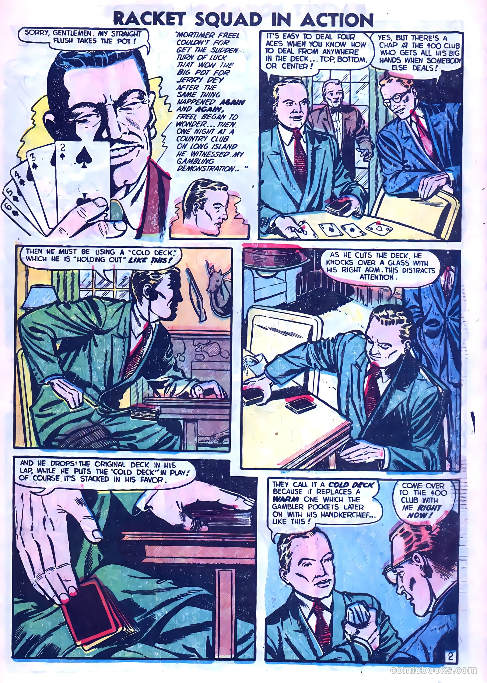 Racket Squad in Action #4 — page 13 of 36