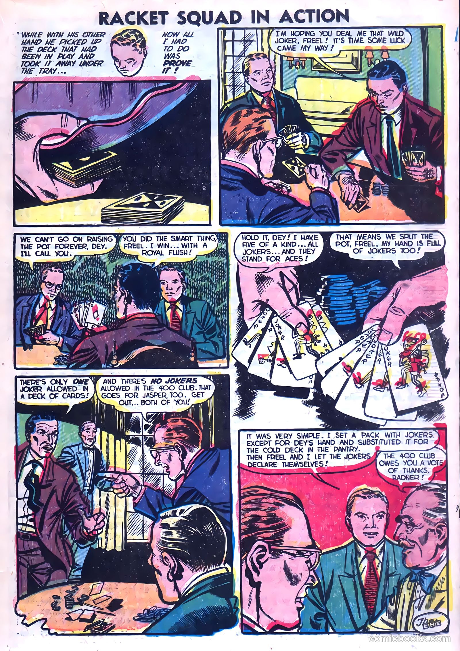Racket Squad in Action #4 — page 15 of 36
