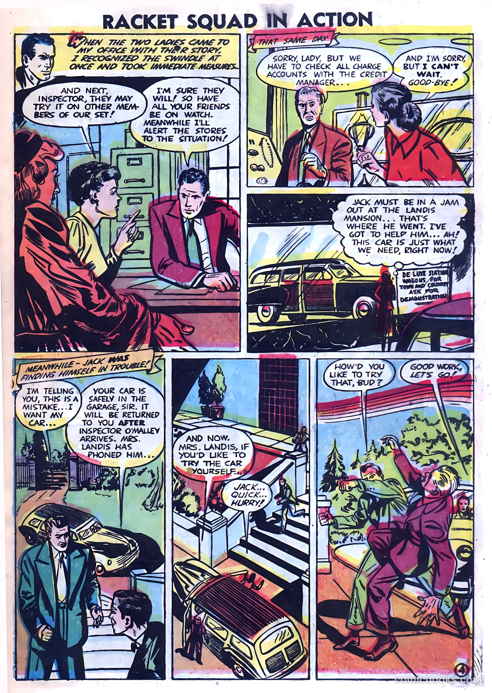 Racket Squad in Action #4 — page 21 of 36