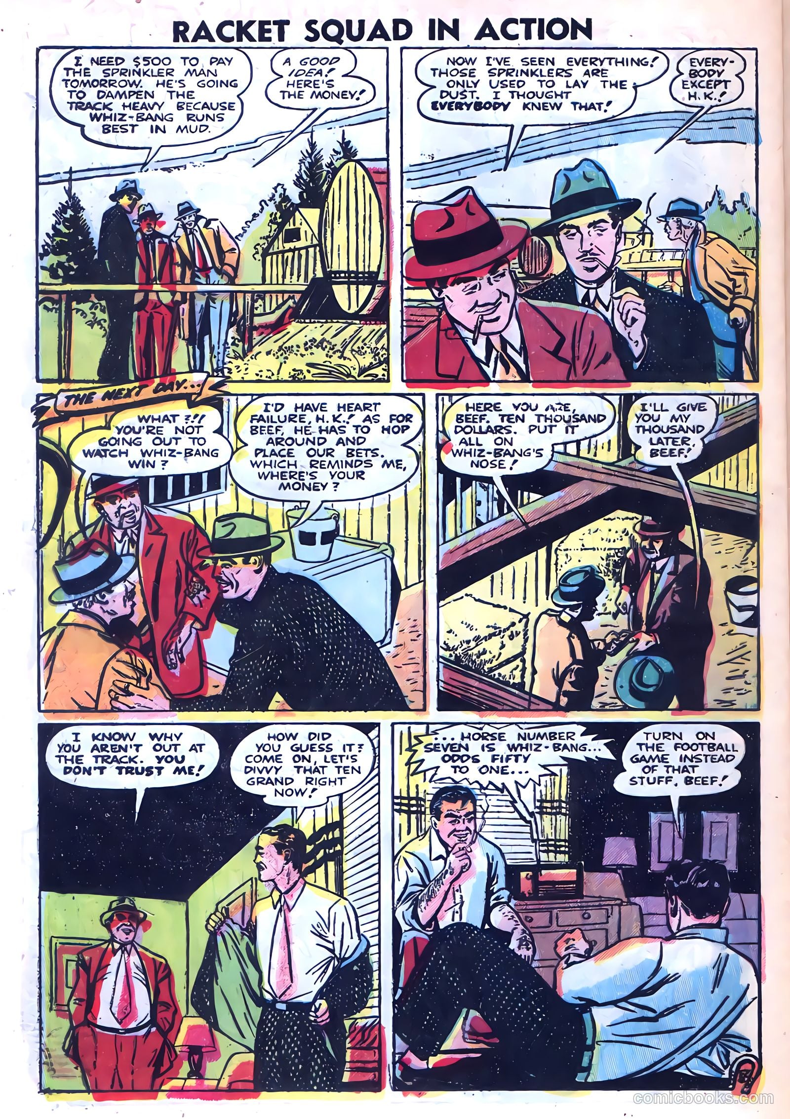 Racket Squad in Action #4 — page 32 of 36