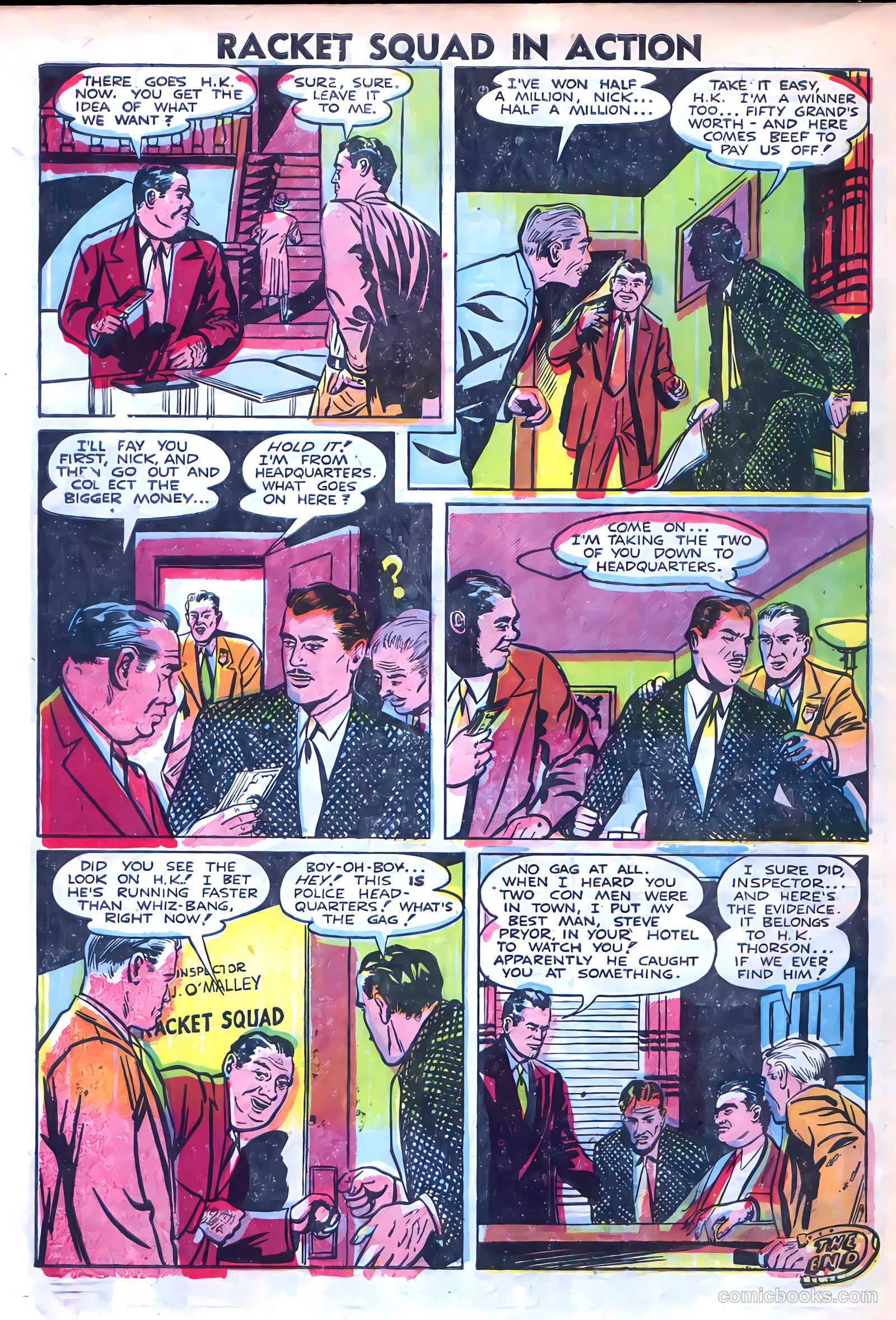 Racket Squad in Action #4 — page 34 of 36