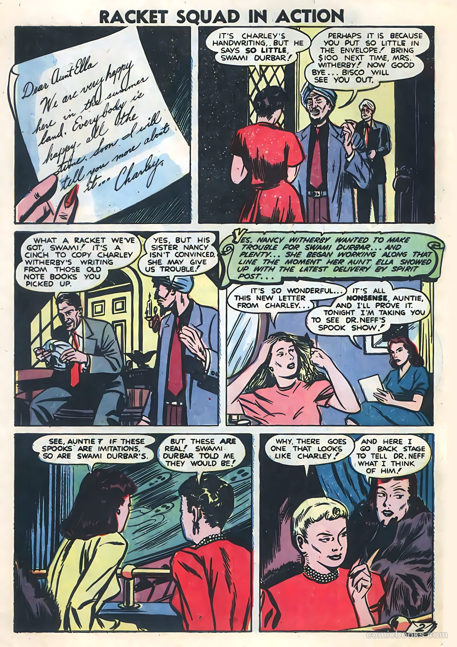 Racket Squad in Action #5 — page 4 of 36