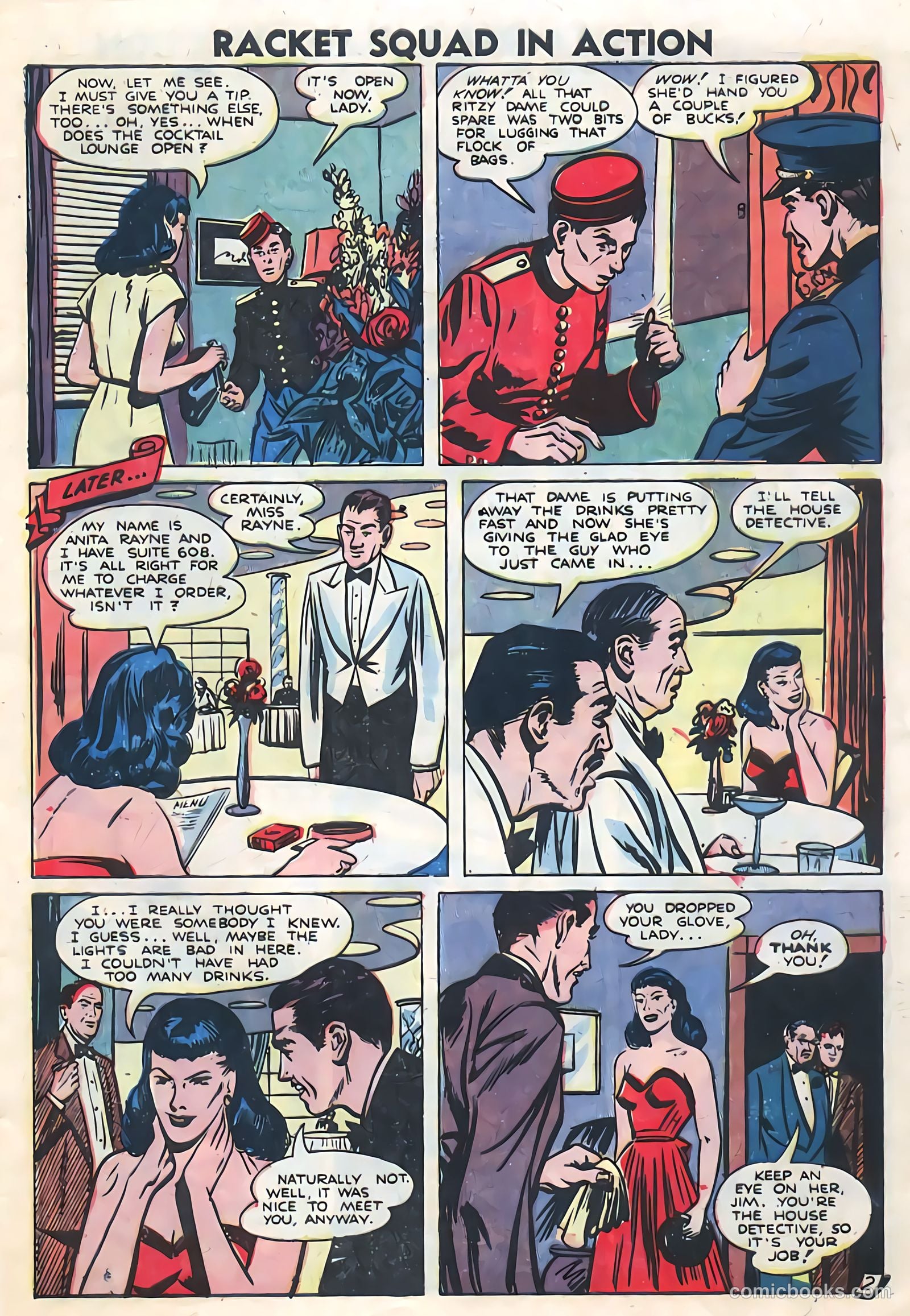 Racket Squad in Action #5 — page 9 of 36