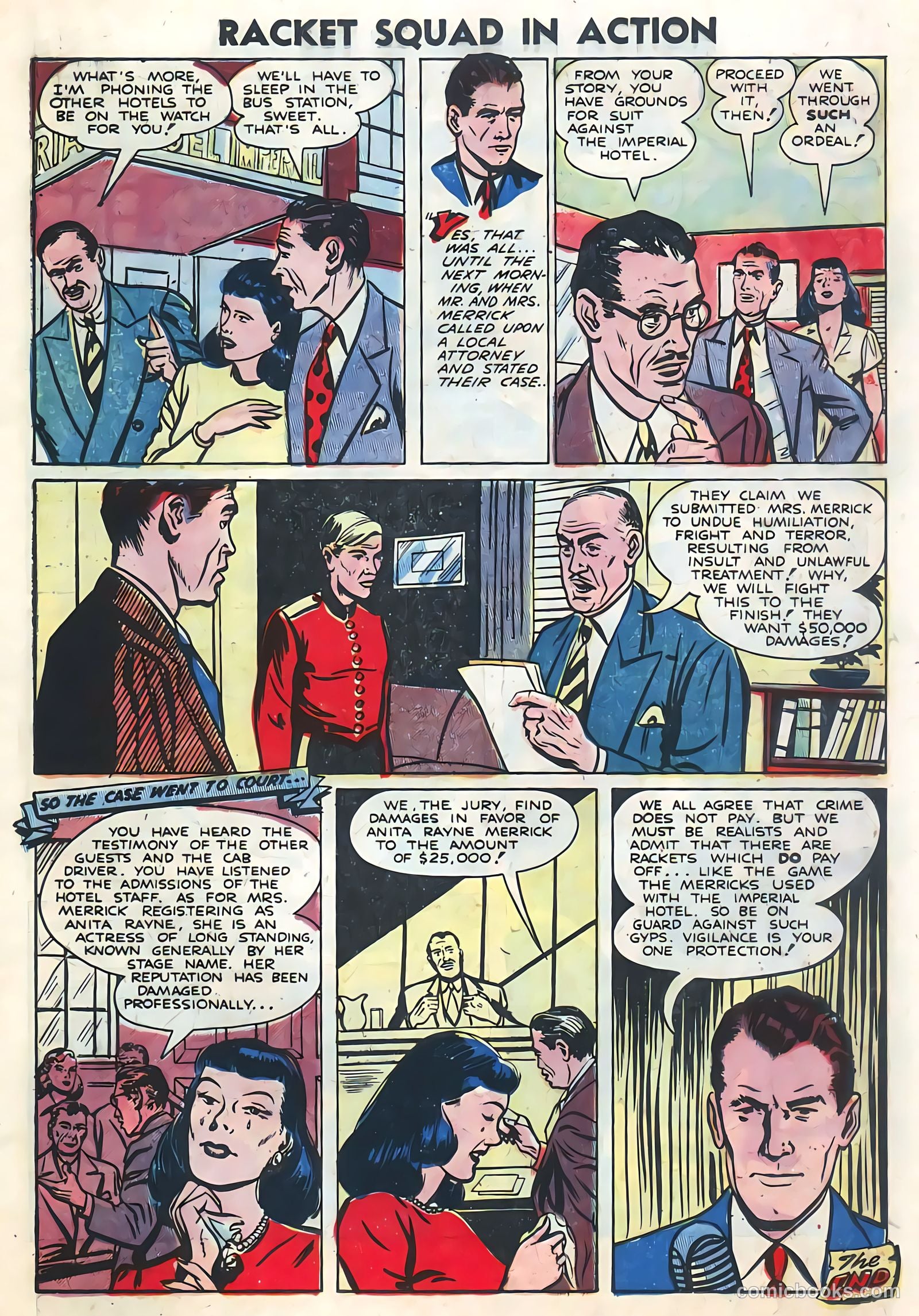 Racket Squad in Action #5 — page 11 of 36