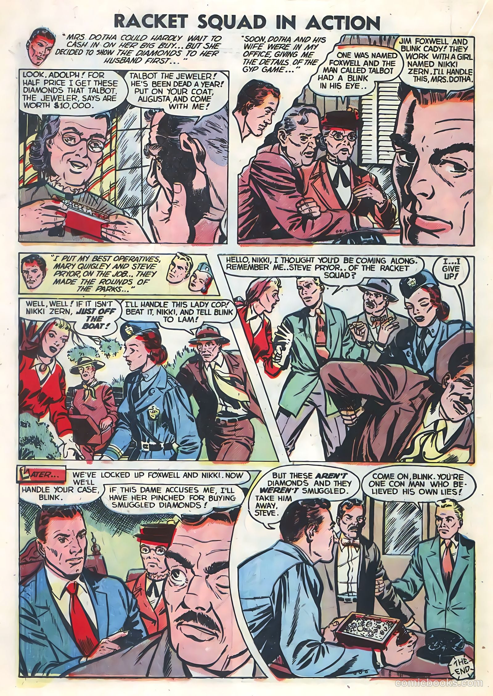 Racket Squad in Action #5 — page 18 of 36