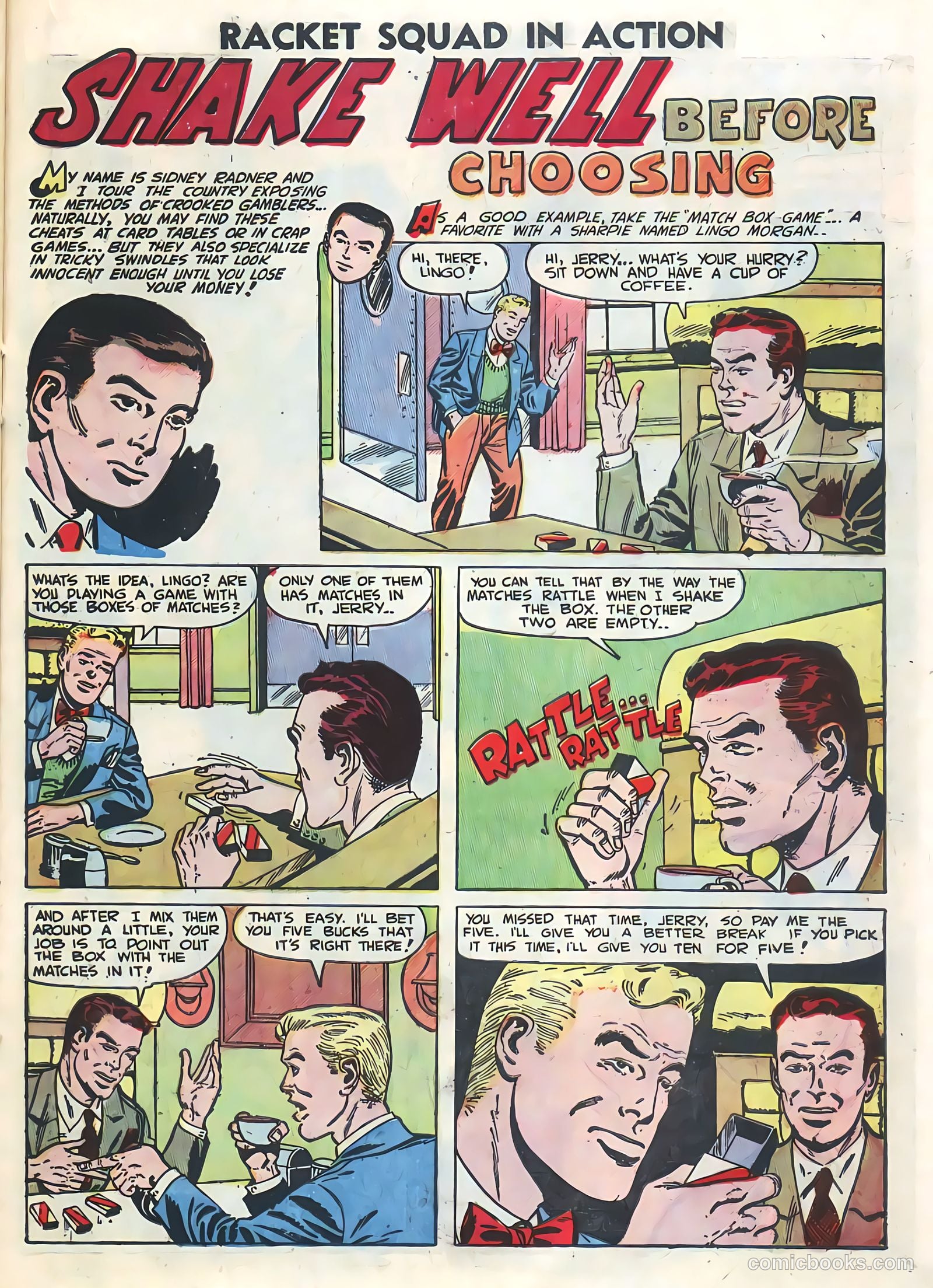 Racket Squad in Action #5 — page 23 of 36