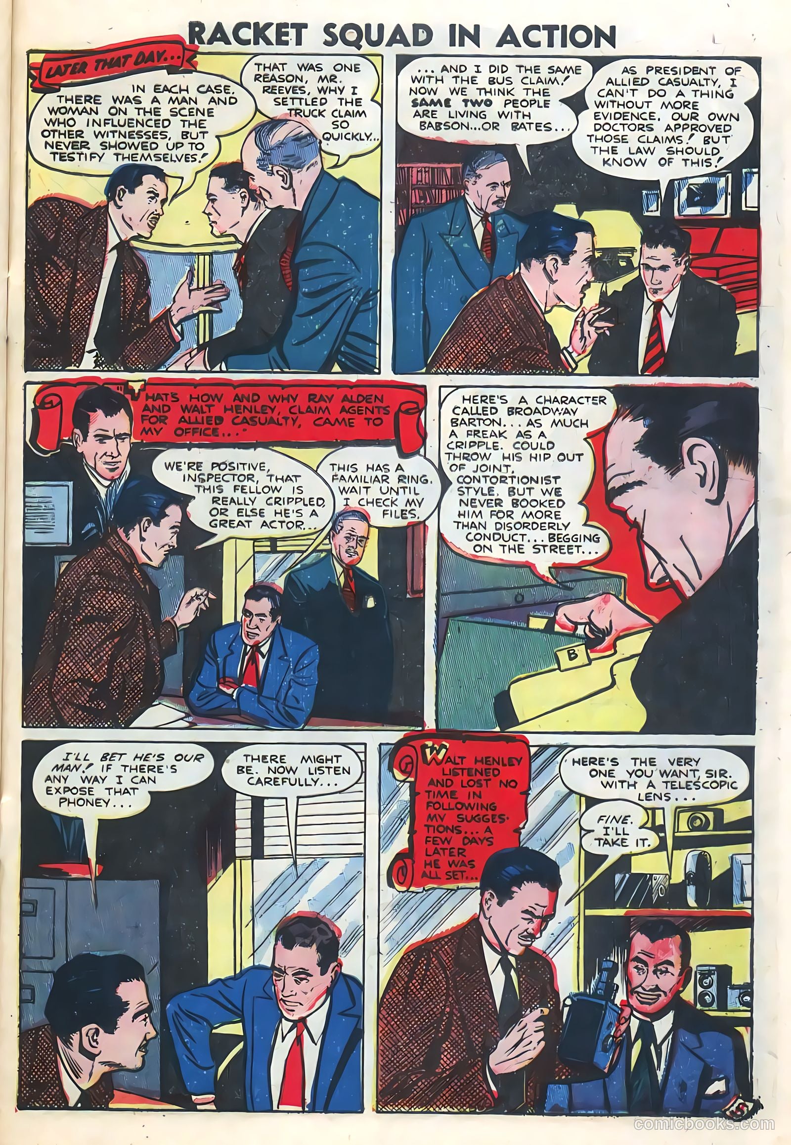Racket Squad in Action #5 — page 29 of 36