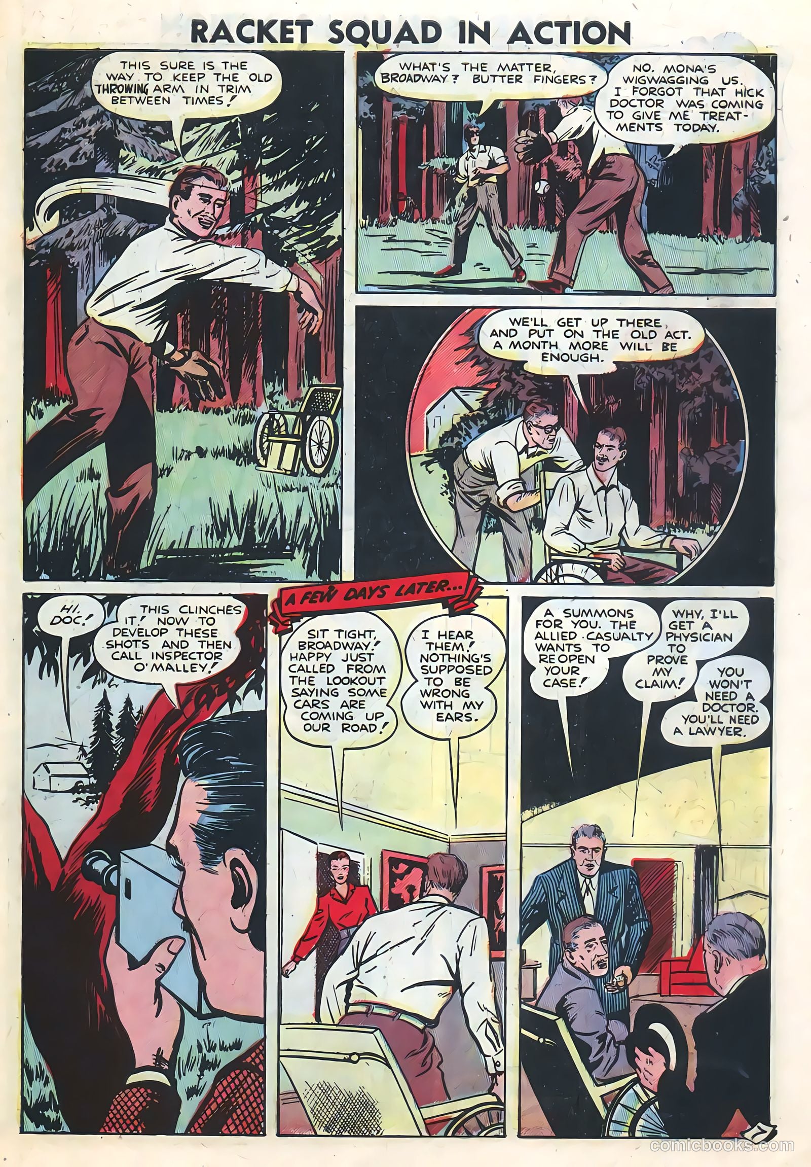 Racket Squad in Action #5 — page 31 of 36