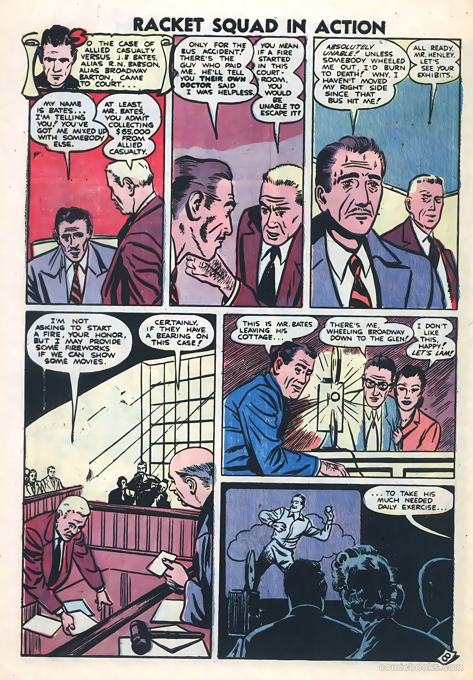 Racket Squad in Action #5 — page 32 of 36