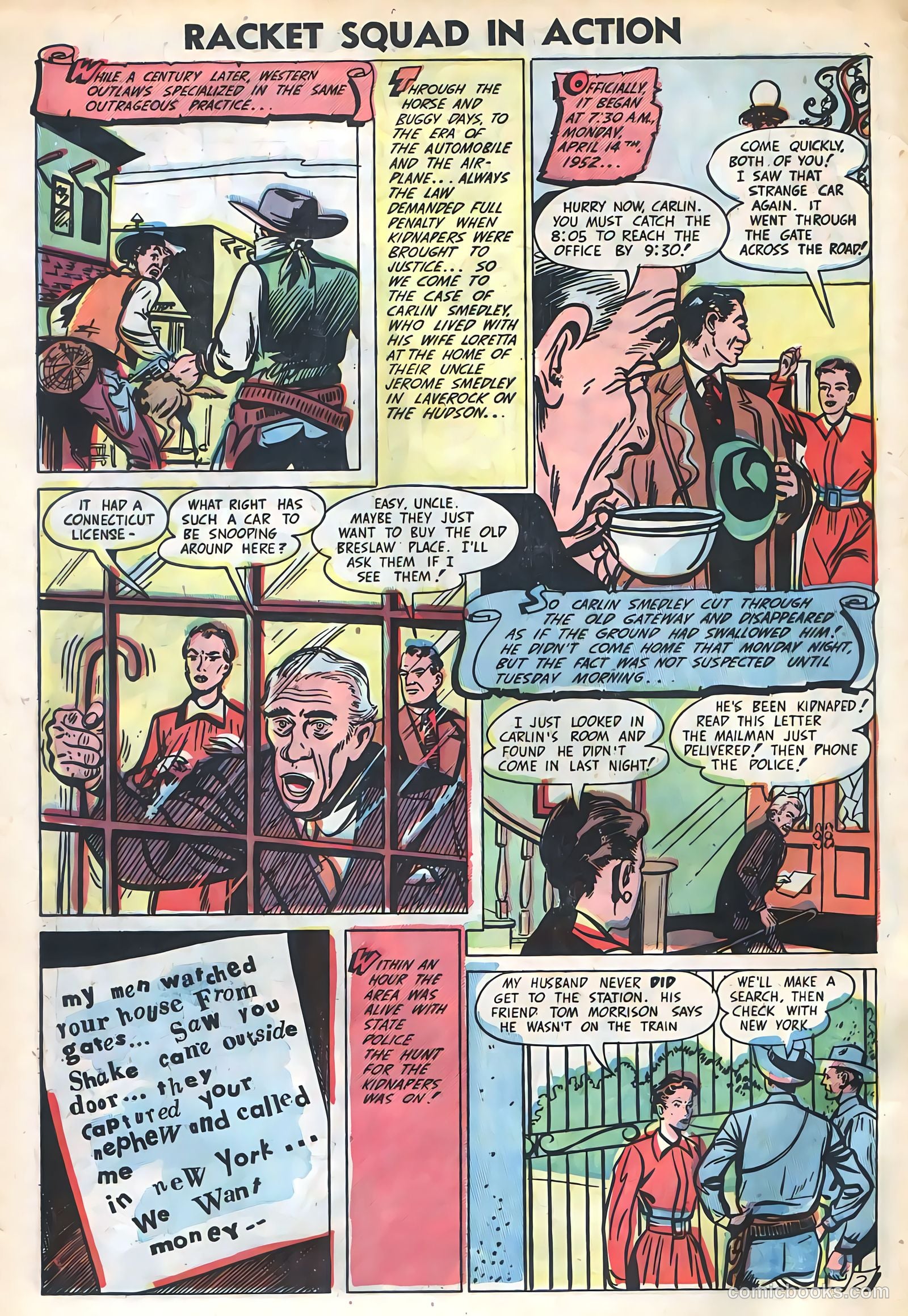 Racket Squad in Action #6 — page 4 of 35