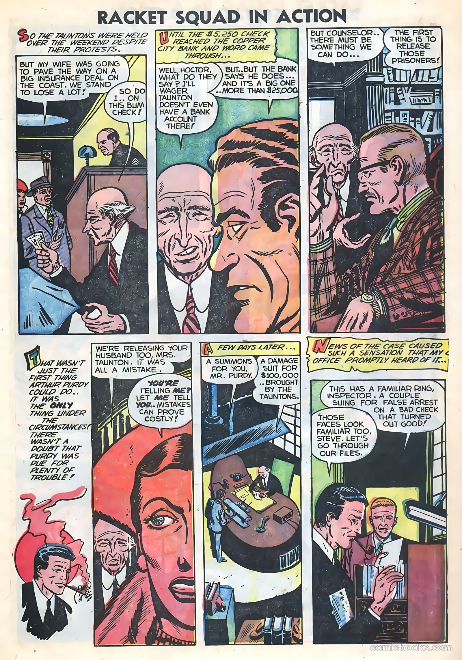 Racket Squad in Action #6 — page 15 of 35