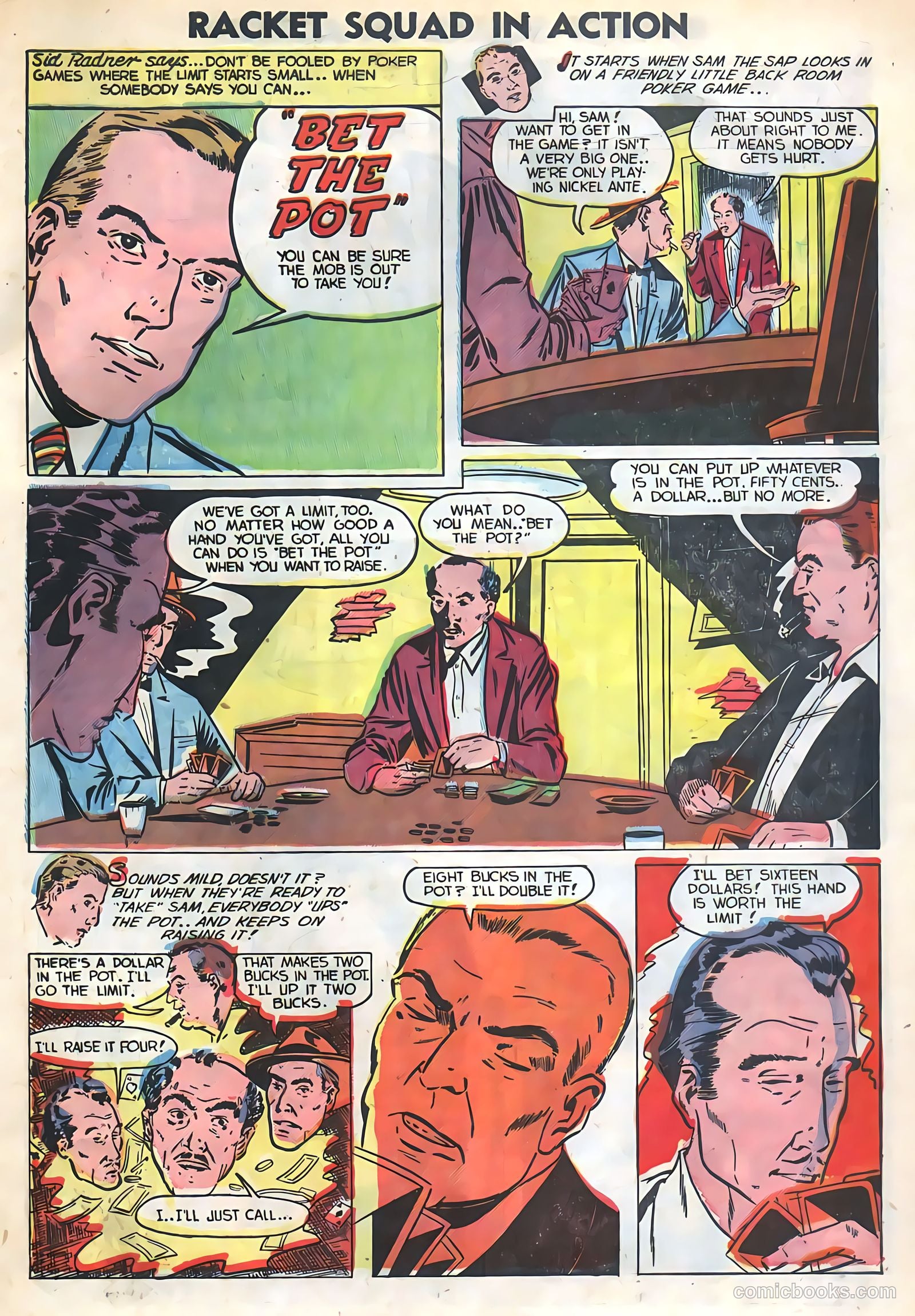 Racket Squad in Action #6 — page 33 of 35