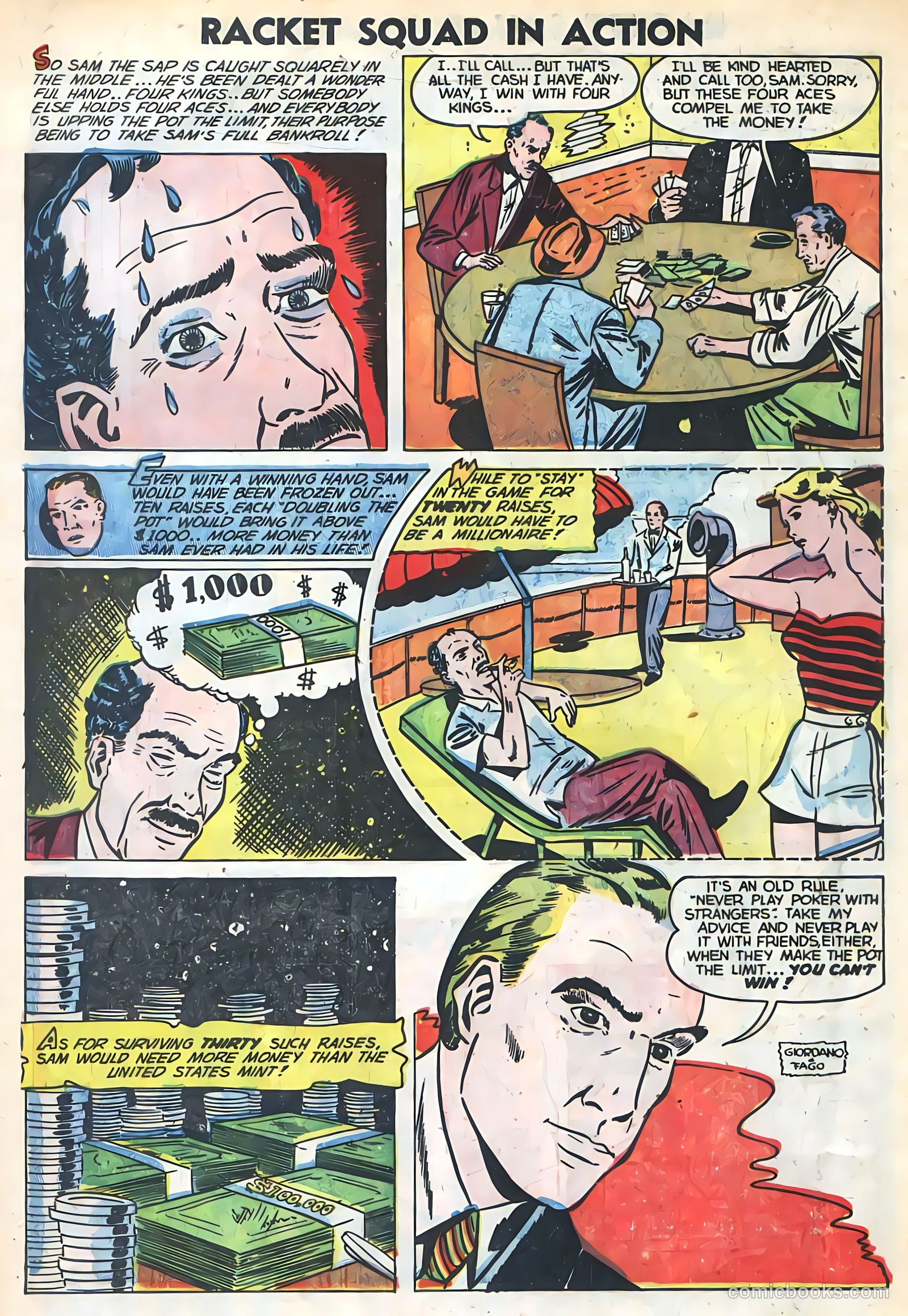 Racket Squad in Action #6 — page 34 of 35