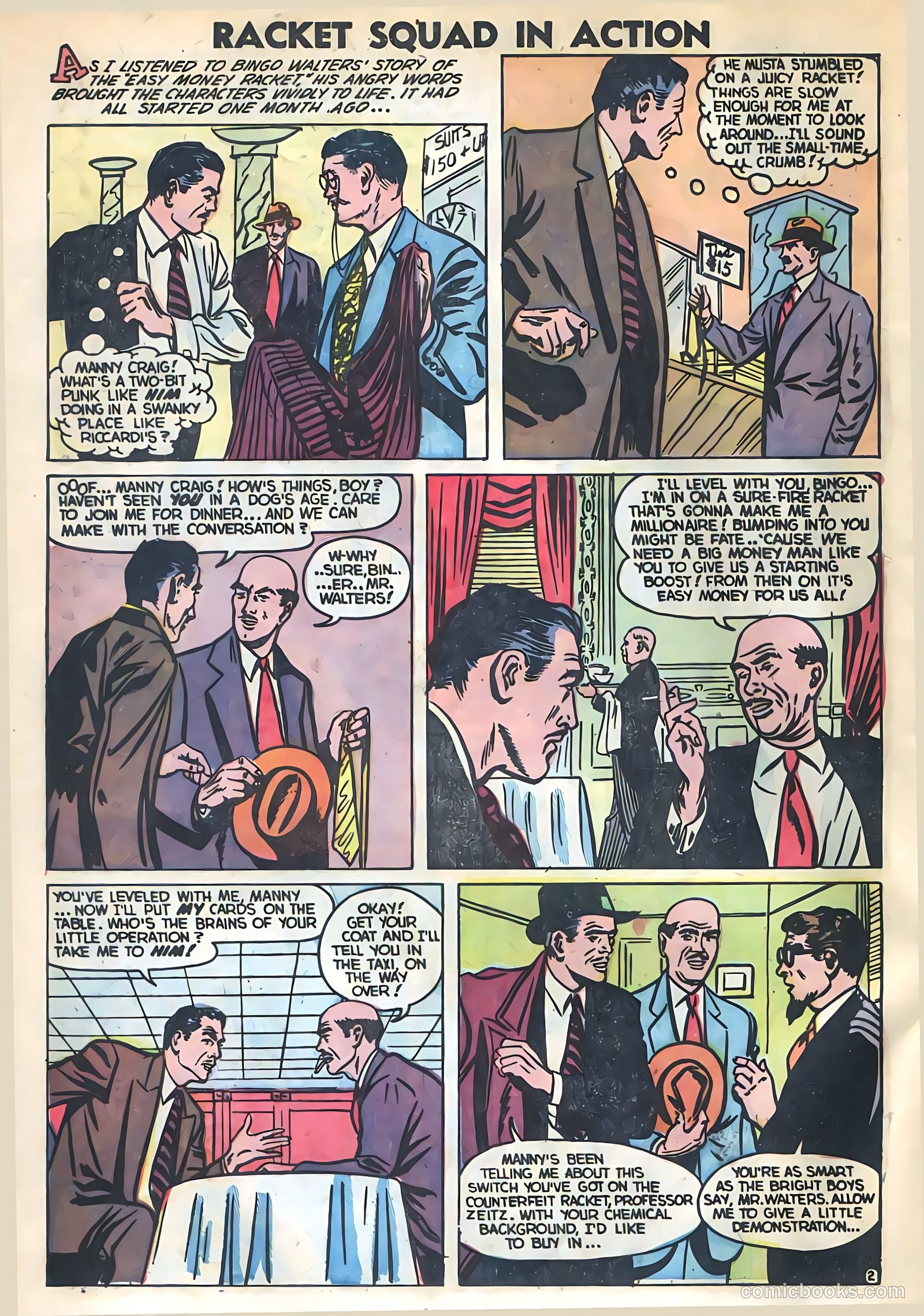 Racket Squad in Action #7 — page 4 of 36