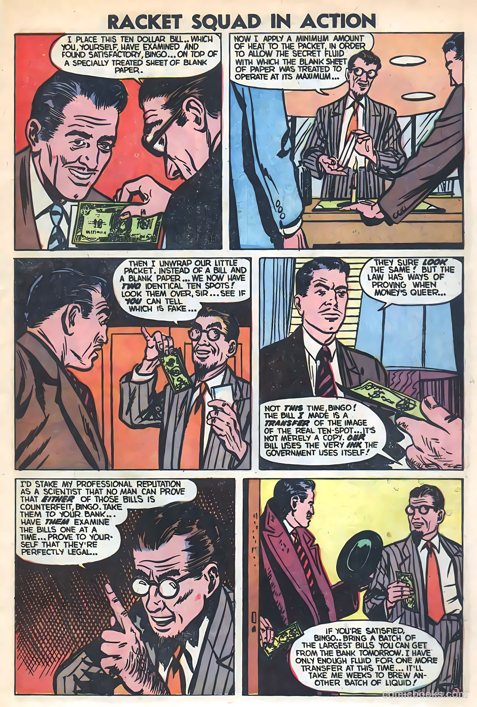 Racket Squad in Action #7 — page 5 of 36
