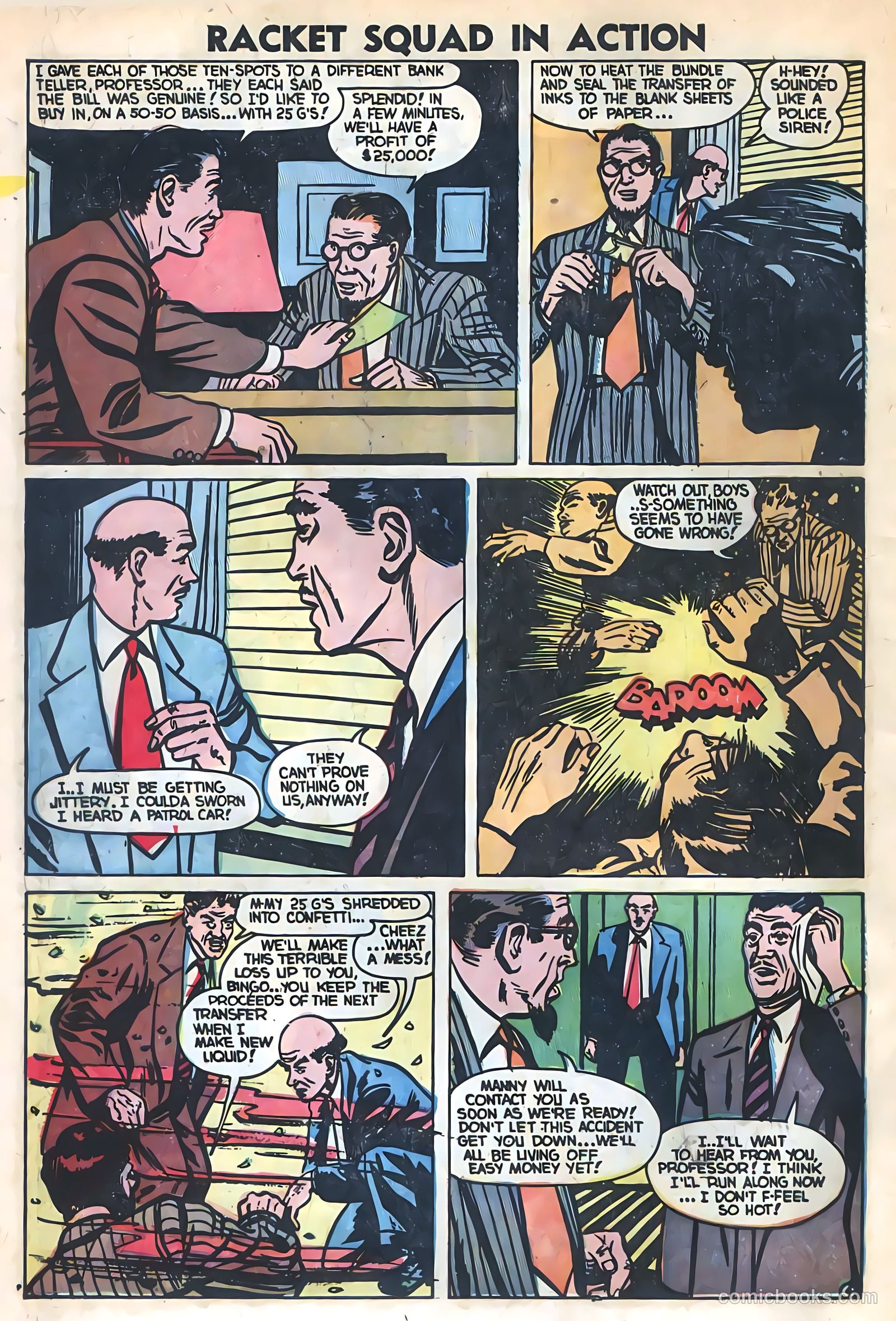 Racket Squad in Action #7 — page 6 of 36